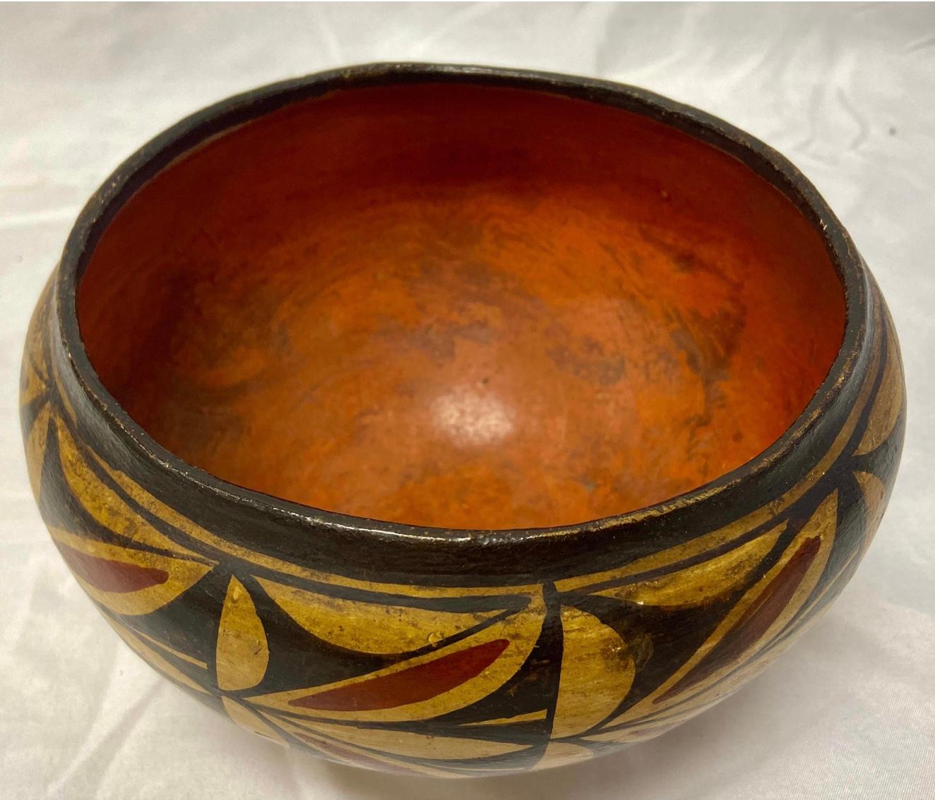 Acoma Native American Pottery Bowl In Good Condition In Bradenton, FL