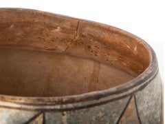 Acoma Pueblo Pottery Olla, Navajo Clay, Polychrome, Early 20th Century