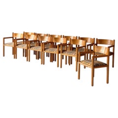 Acorn Chairs by Massimo Vignelli in Plaid