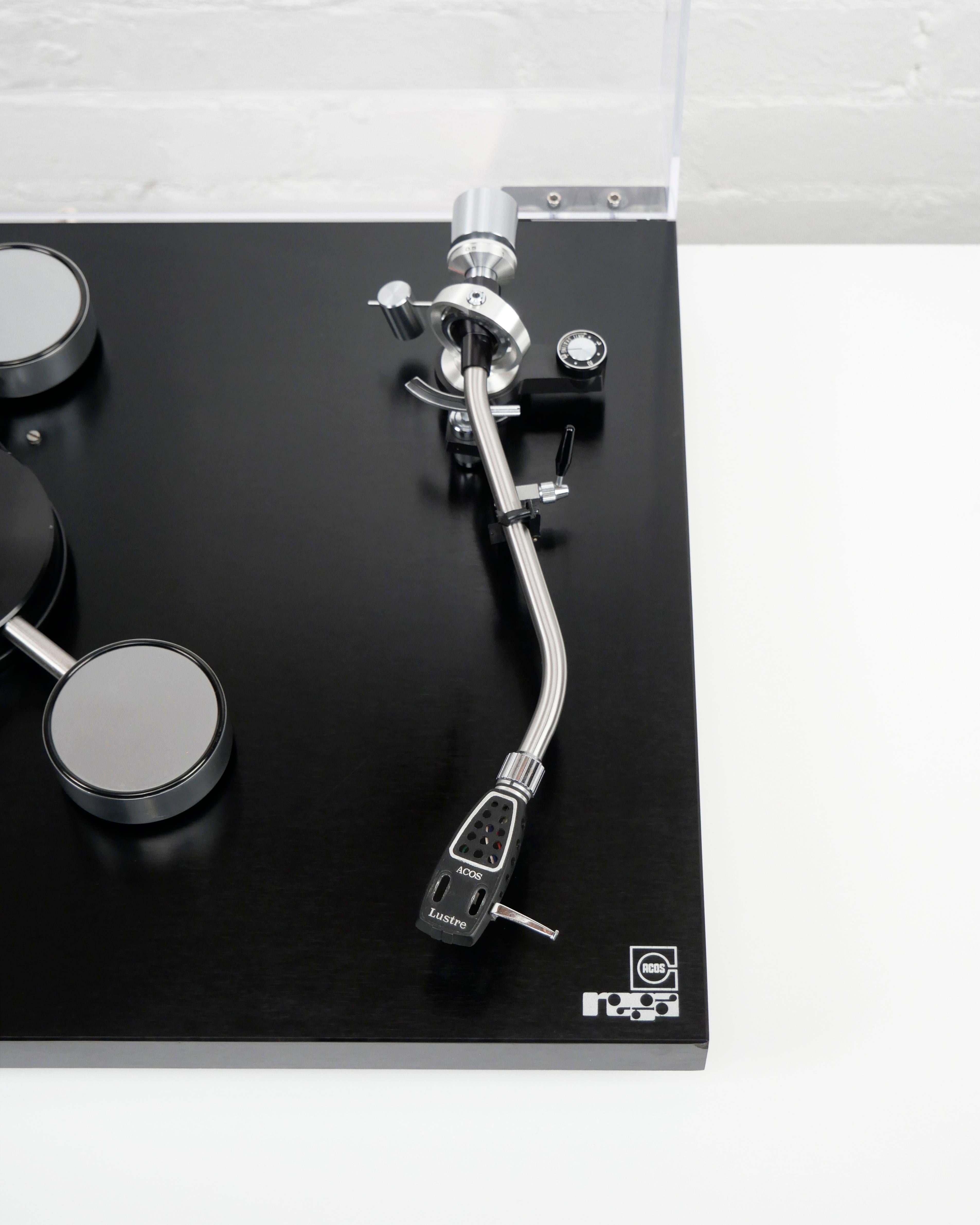 Acos Rega 'Planet' Turntable & Acos Lustre Tonearm, 1972, super record player 1