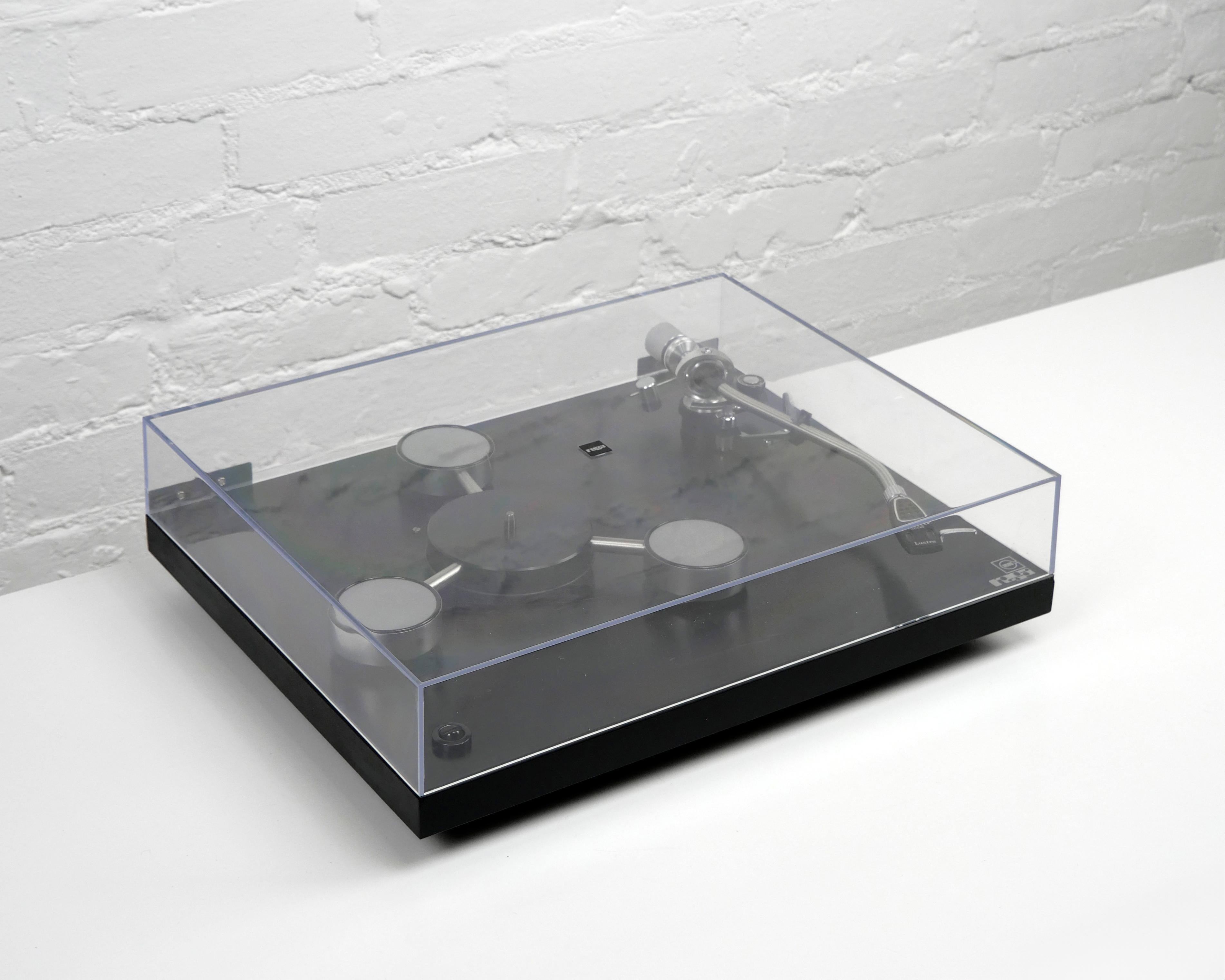 British Acos Rega 'Planet' Turntable & Acos Lustre Tonearm, 1972, super record player