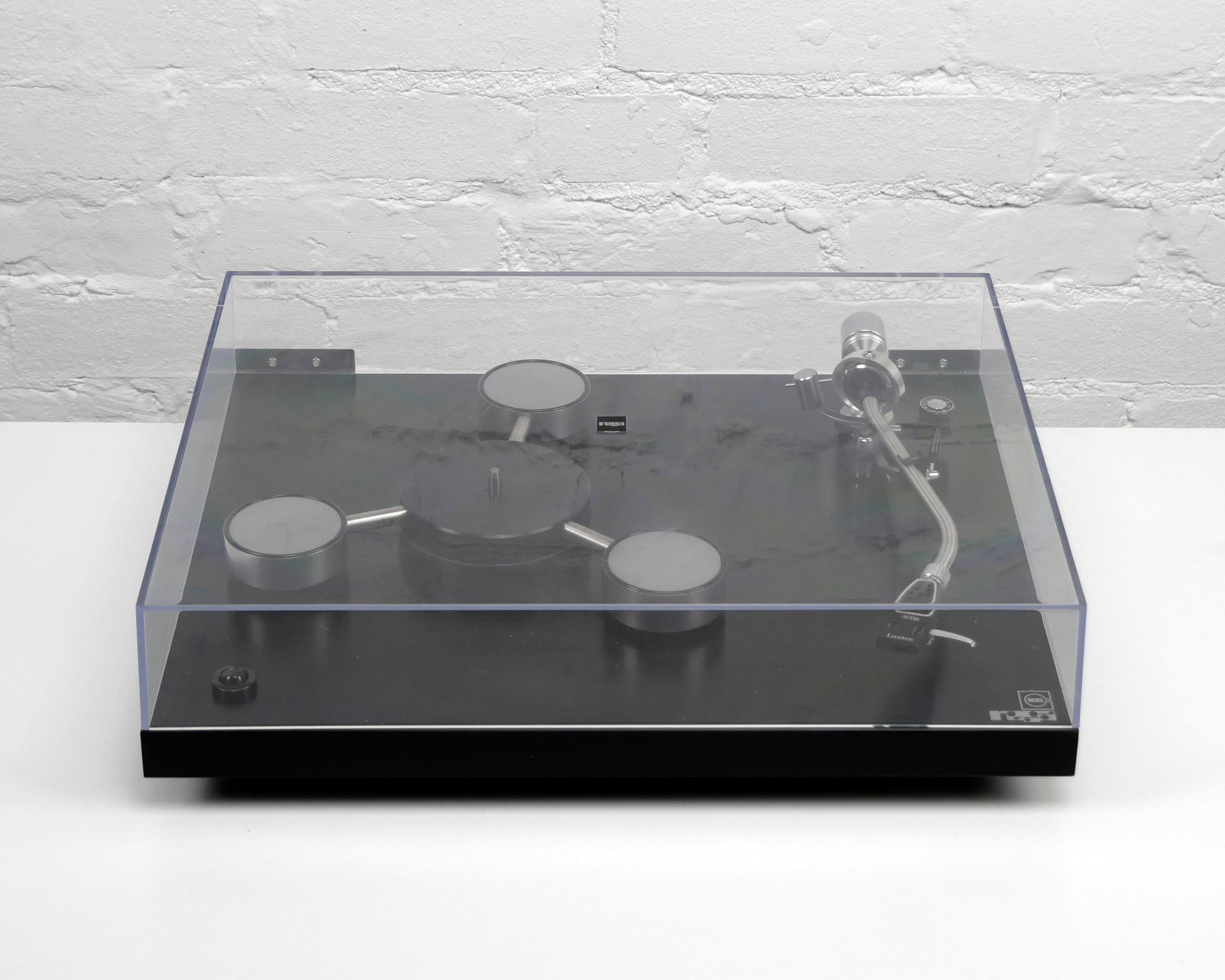 Acos Rega 'Planet' Turntable & Acos Lustre Tonearm, 1972, super record player In Good Condition In London, GB