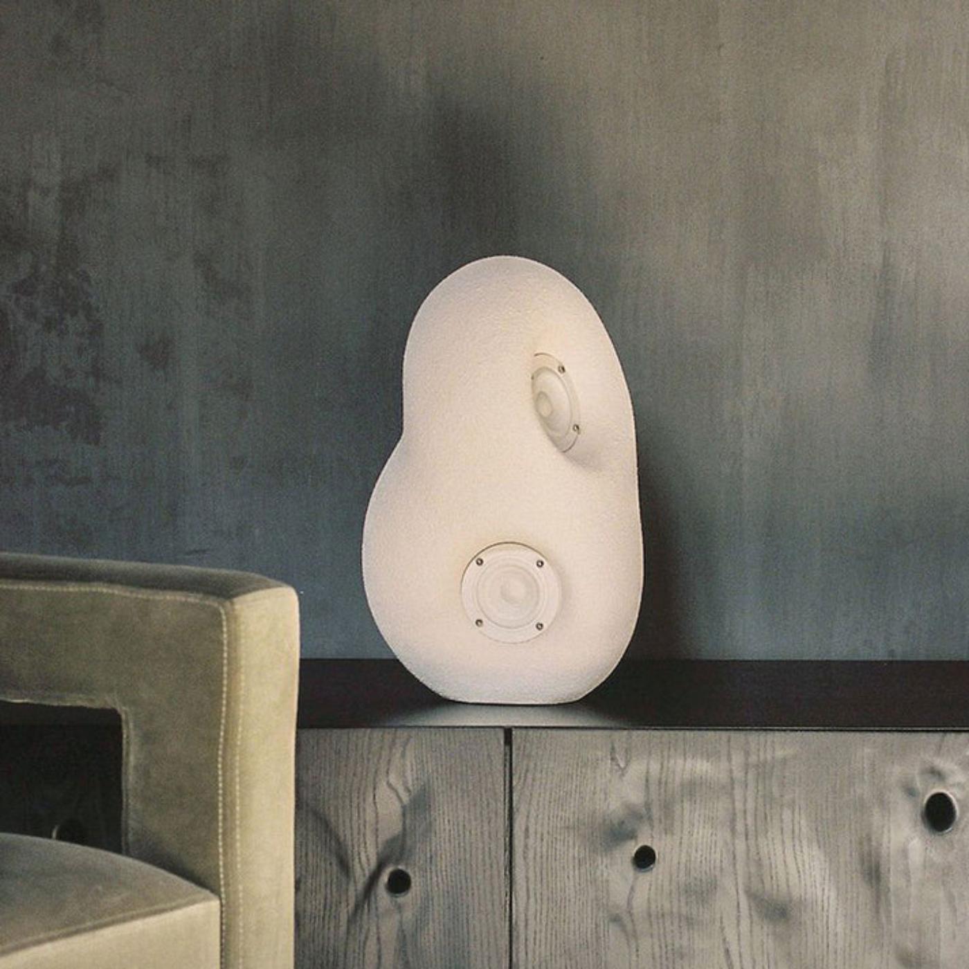 Moderno Scultura acustica in bianco di Transparent in vendita