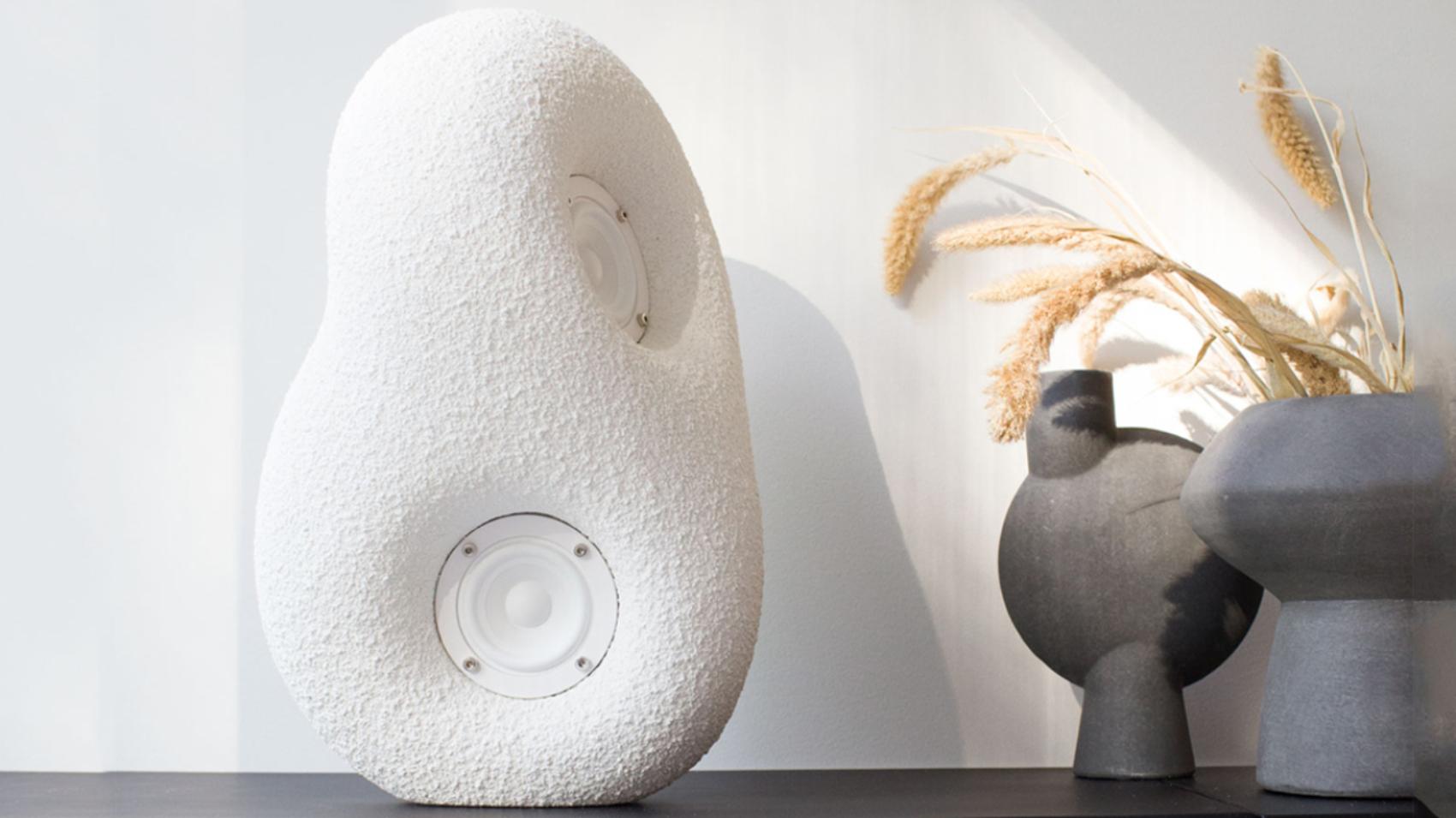 XXI secolo e contemporaneo Scultura acustica in bianco di Transparent in vendita