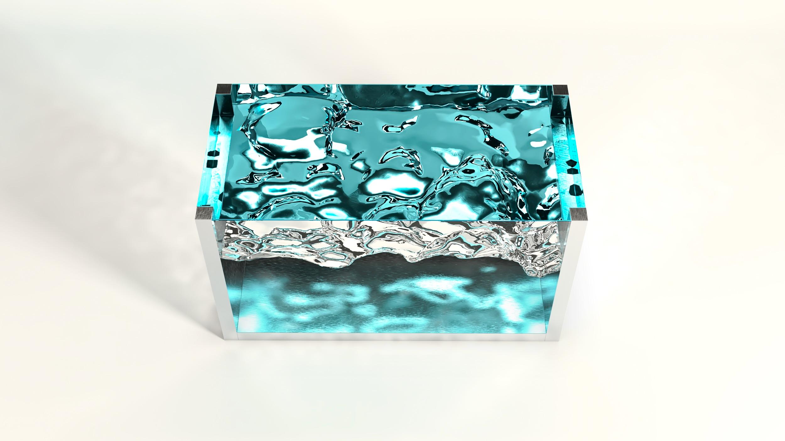 Italian Acqua Coffee Table by Studio Superego for Superego Editions For Sale