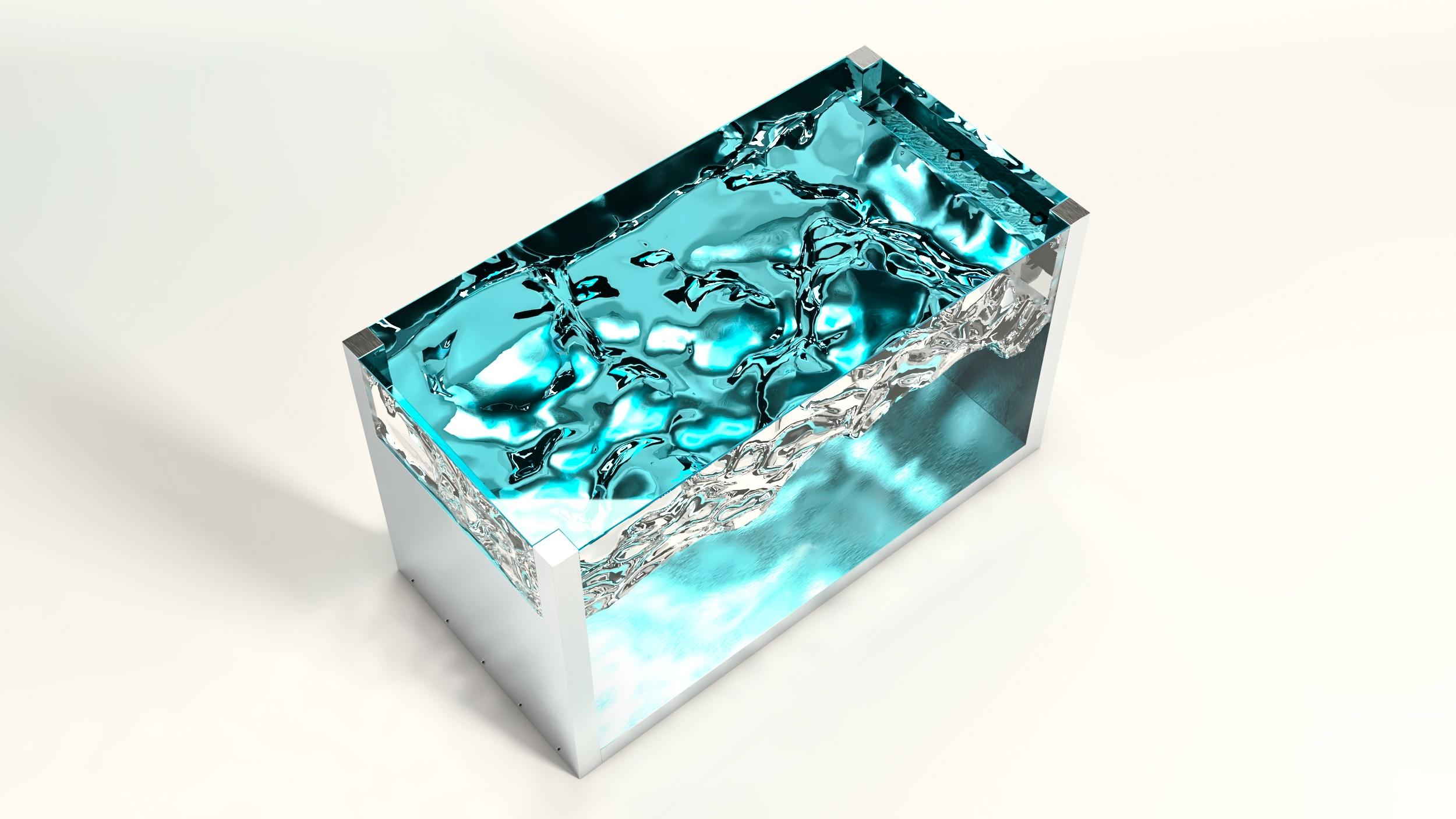 Acqua Coffee Table by Studio Superego for Superego Editions In Excellent Condition For Sale In Milan, Italy