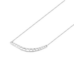 Contemporary Acquedotto Silver Necklace, Italy, 2025 CoRo Jewels