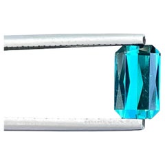 Acquire Rare Indicolite Tourmaline 1.65 carats Scissor Cut Natural Afghani Gem