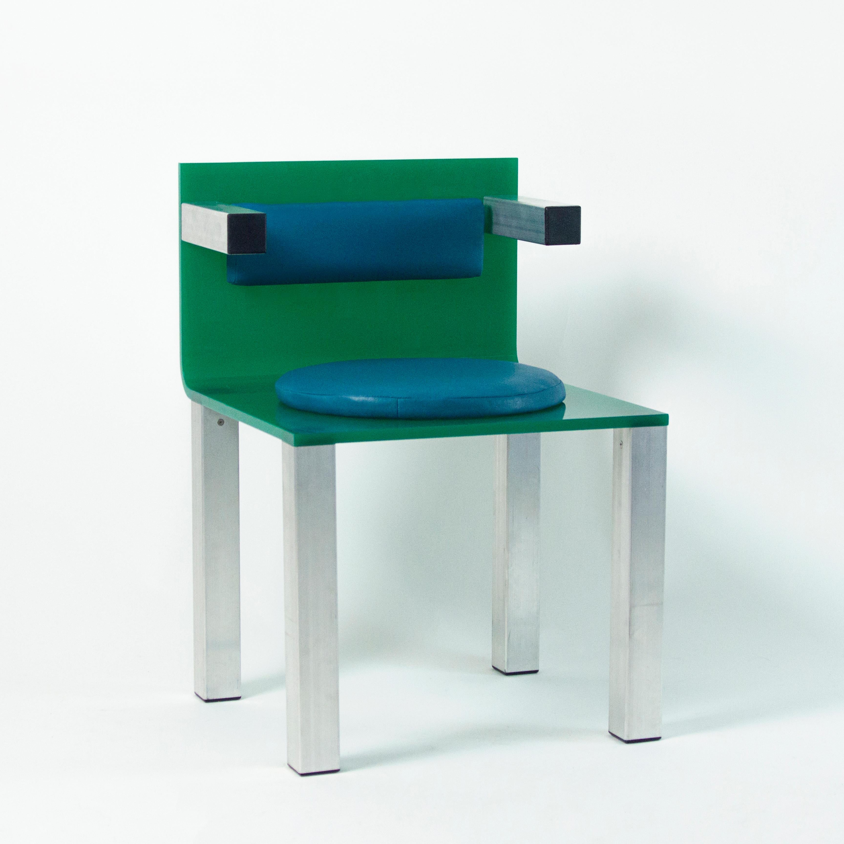 Aluminum ACRILAR Chair II For Sale