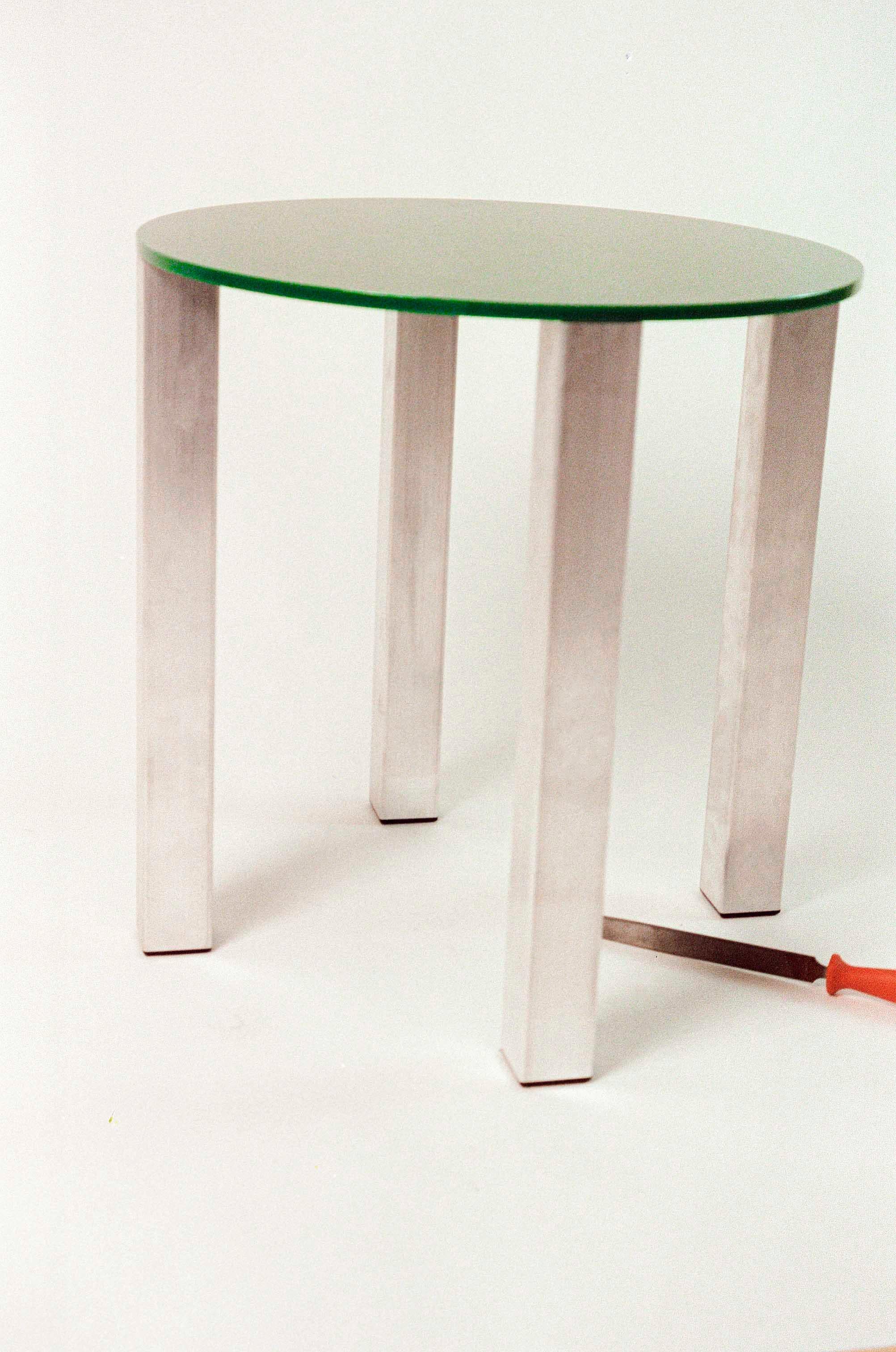 Contemporary ACRILAR Side Table For Sale