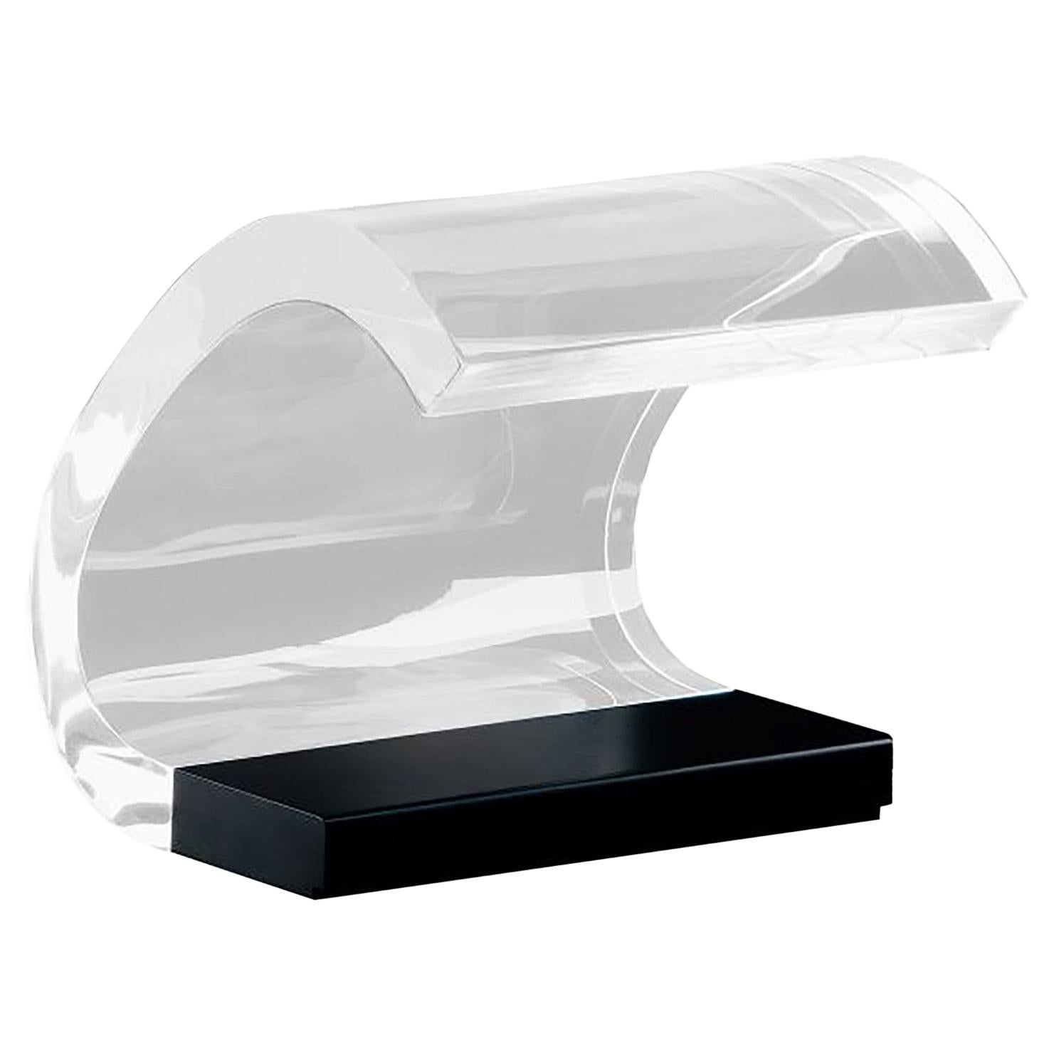 Lampe de table Acrilica de Joe Colombo pour Oluce