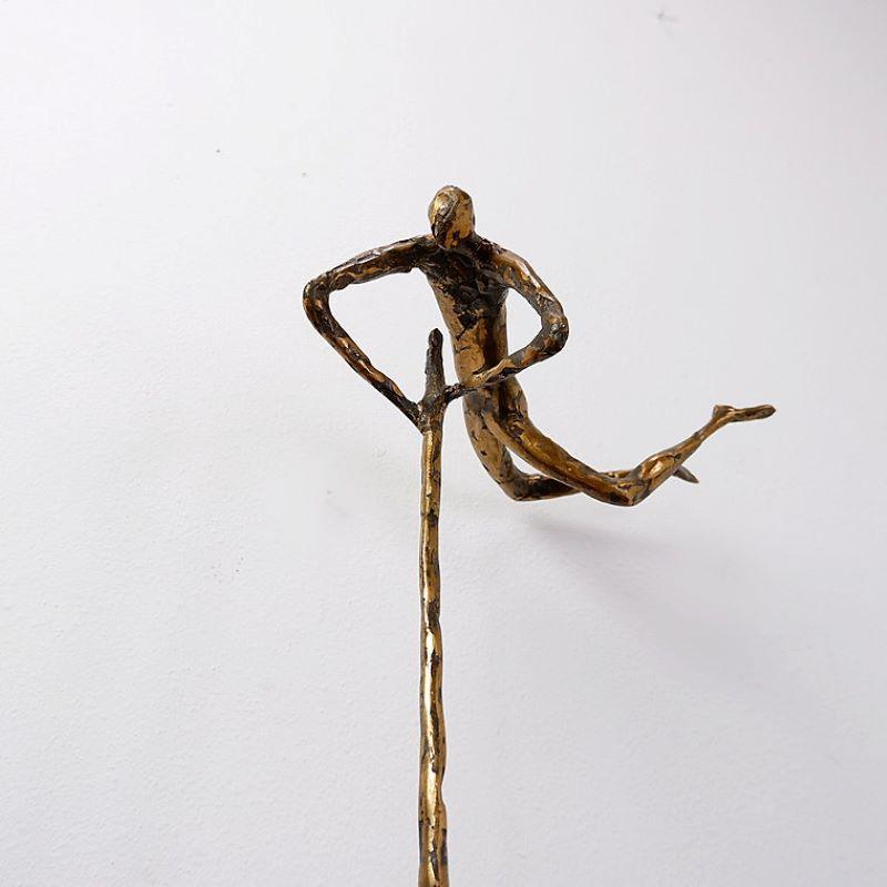 Acrobatische Mann-Skulptur von Pieter Florizoone (20. Jahrhundert) im Angebot