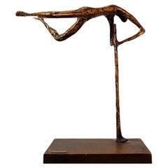 Acrobatische Mann-Skulptur von Pieter Florizoone
