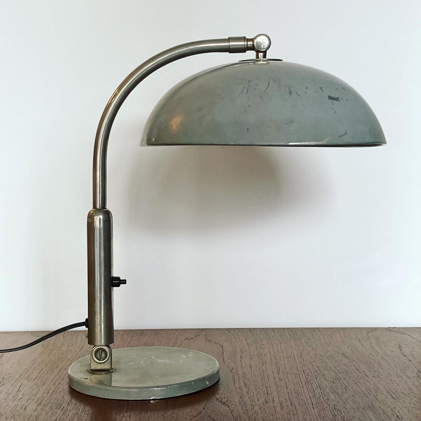Mid-20th Century Acrobatic Model 144 Desk Lamp by H. Busquet for Hala Zeist, Bauhaus For Sale