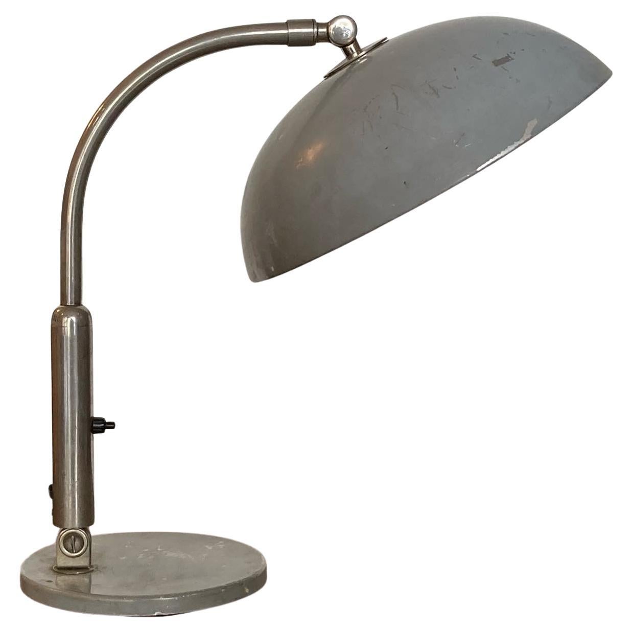 Lampe de bureau acrobatique modèle 144 de H. Busquet pour Hala Zeist, Bauhaus en vente