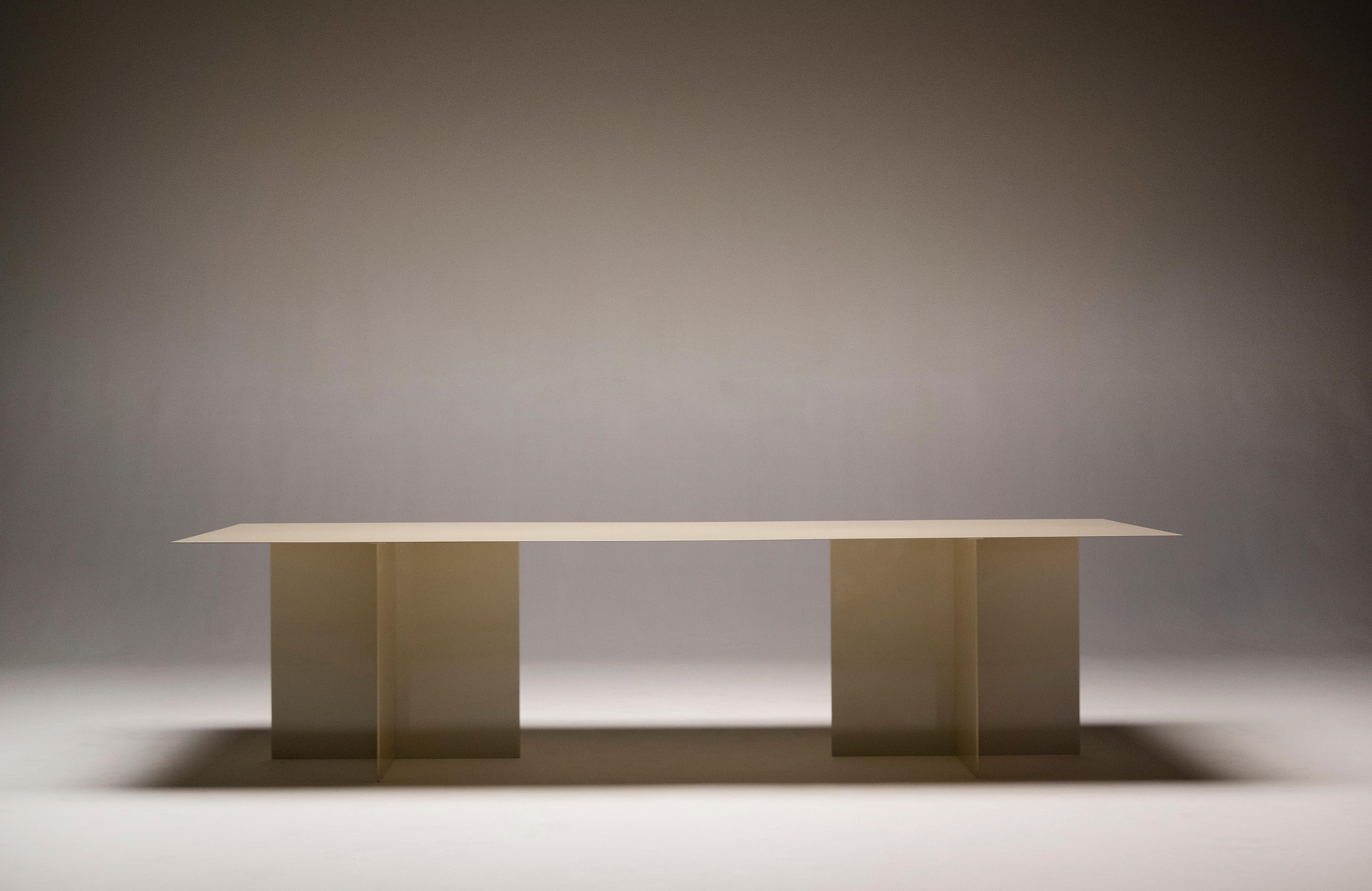 Post-Modern Across Rectangular Dining Table by Secondome Edizioni For Sale