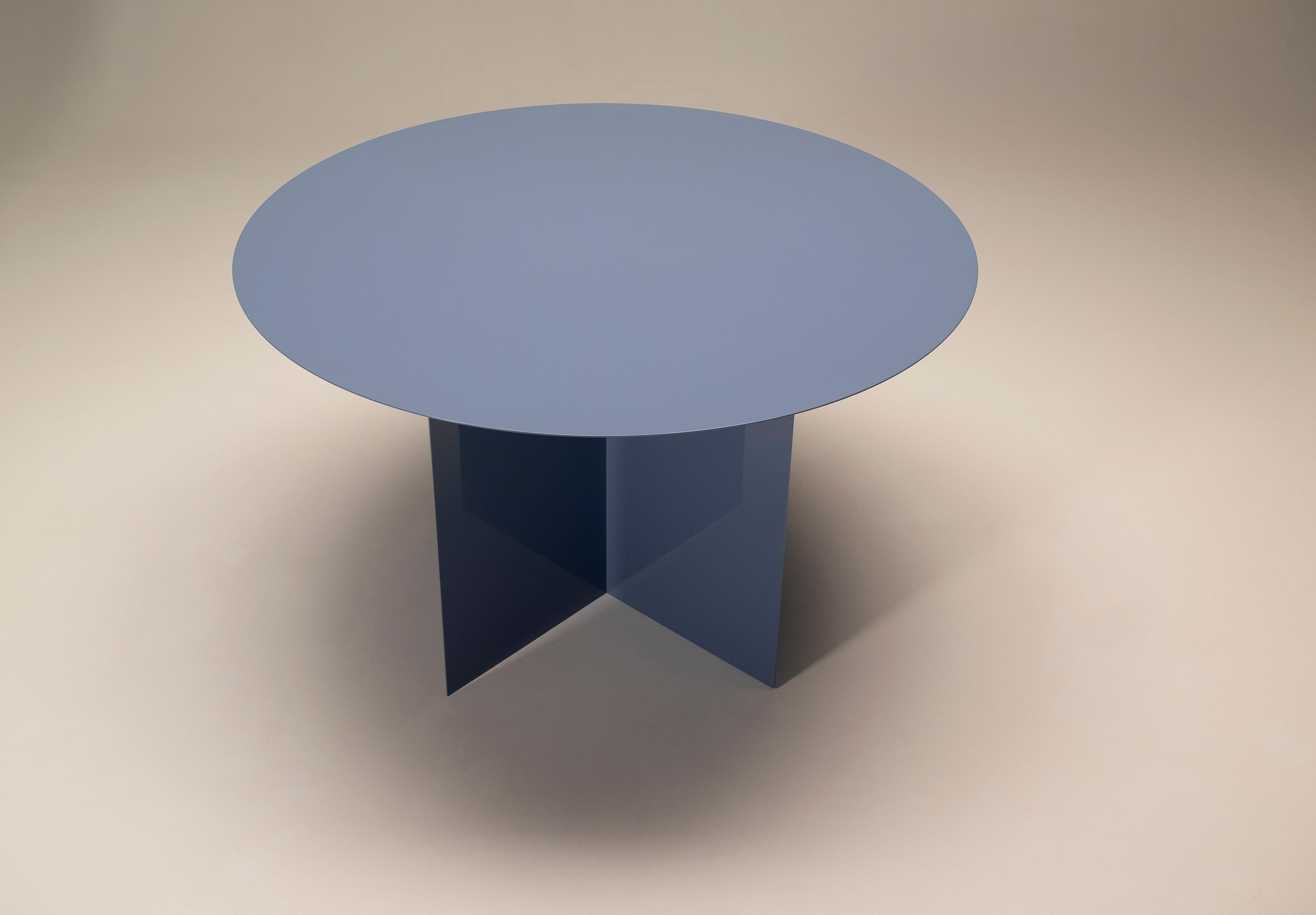 Lacquered 21st Century Round Dining Table Customizable 