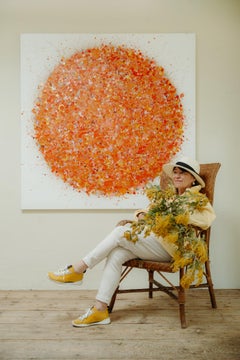 acryl on canvas, artwork by Belgian artist Denis de Gloire