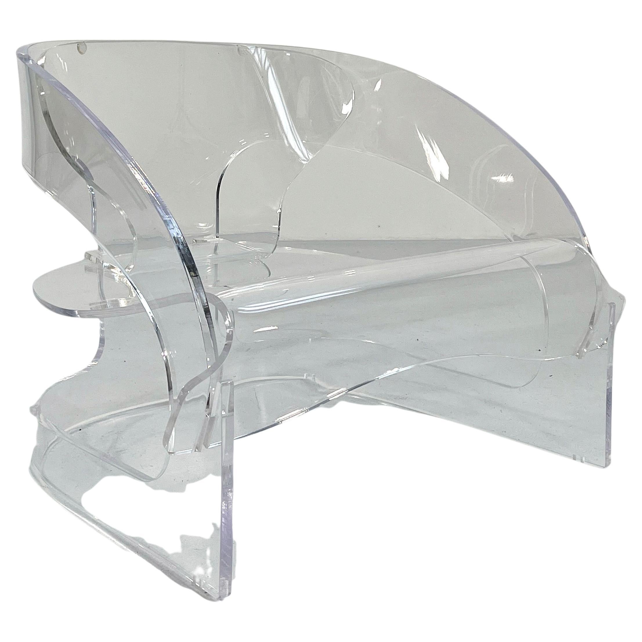 Acrylic 4810 Armchair by Joe Colombo for Kartell, 2011