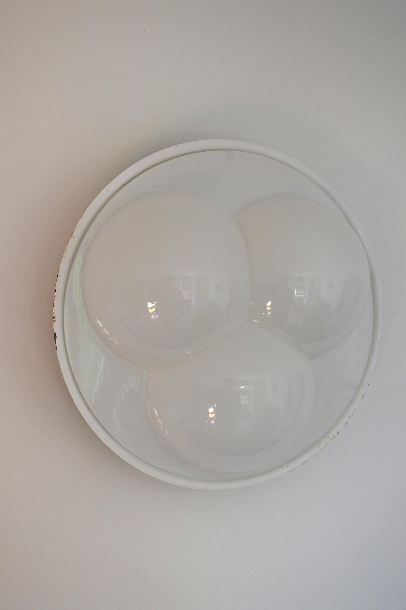 Lampe encastrée en acrylique et métal de RAAK, Hollande, 1970 Bon état - En vente à La Teste De Buch, FR