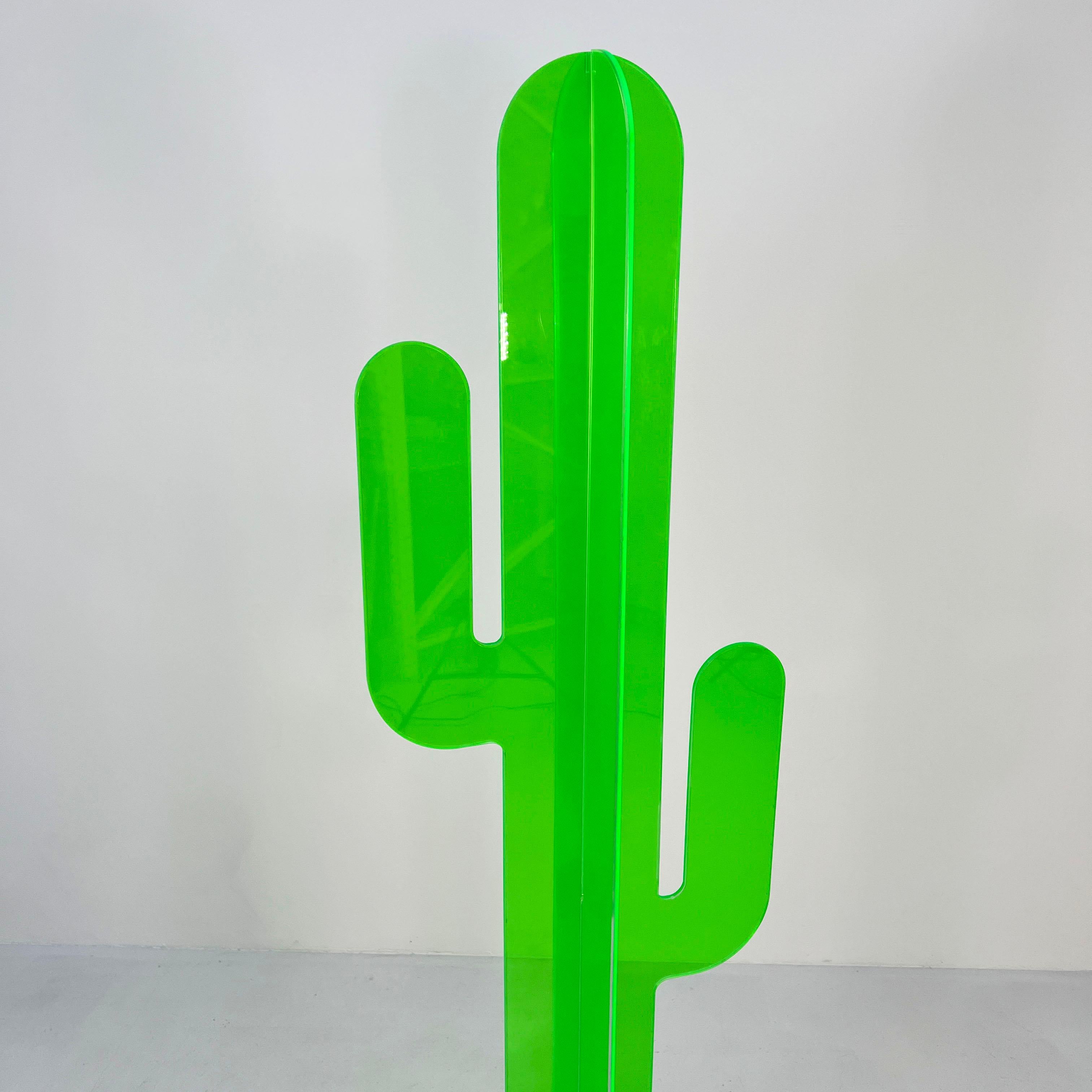 Acrylic Cactus Floor Lamp, 2000s 1