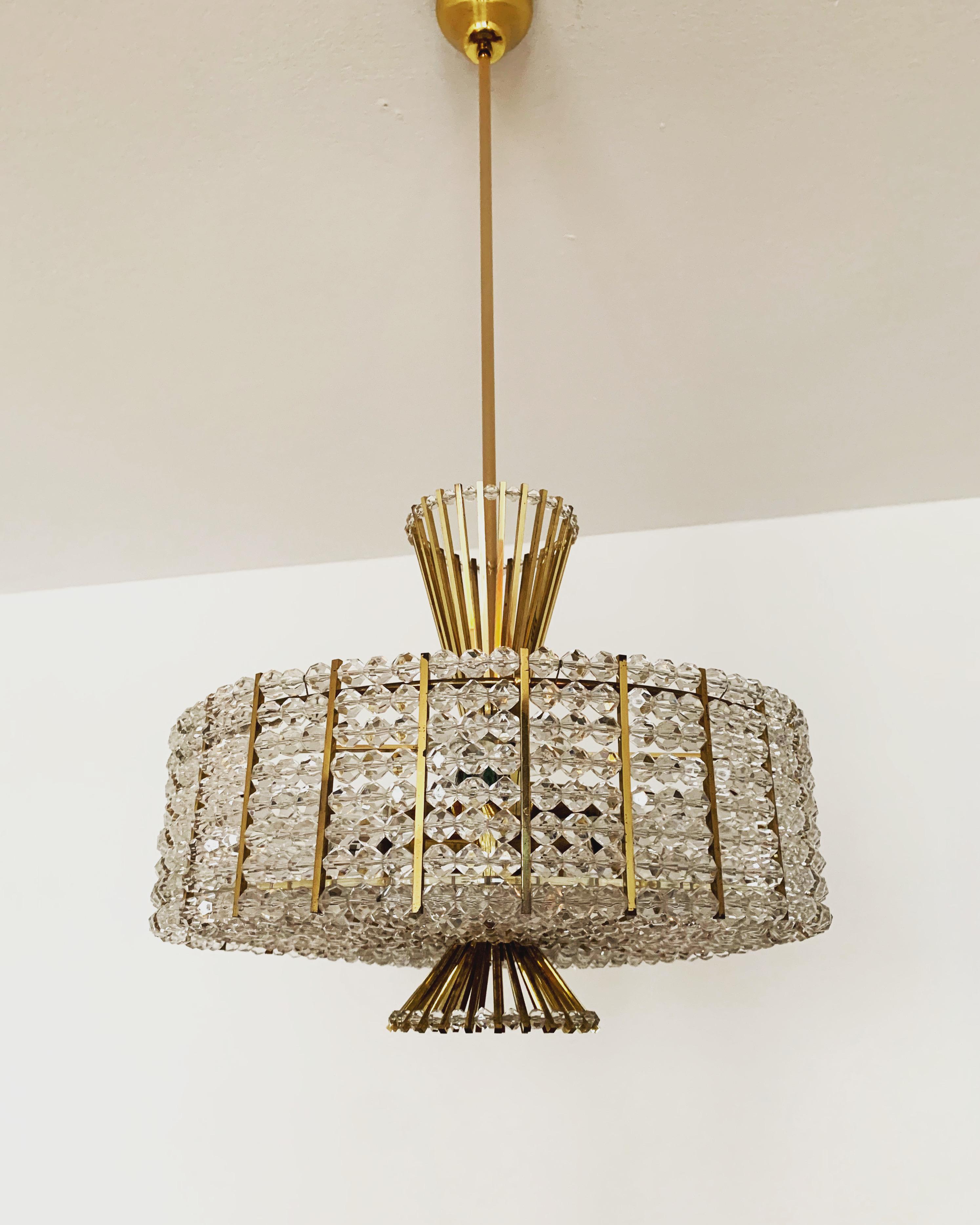 Austriaco Lampadario in acrilico in vendita