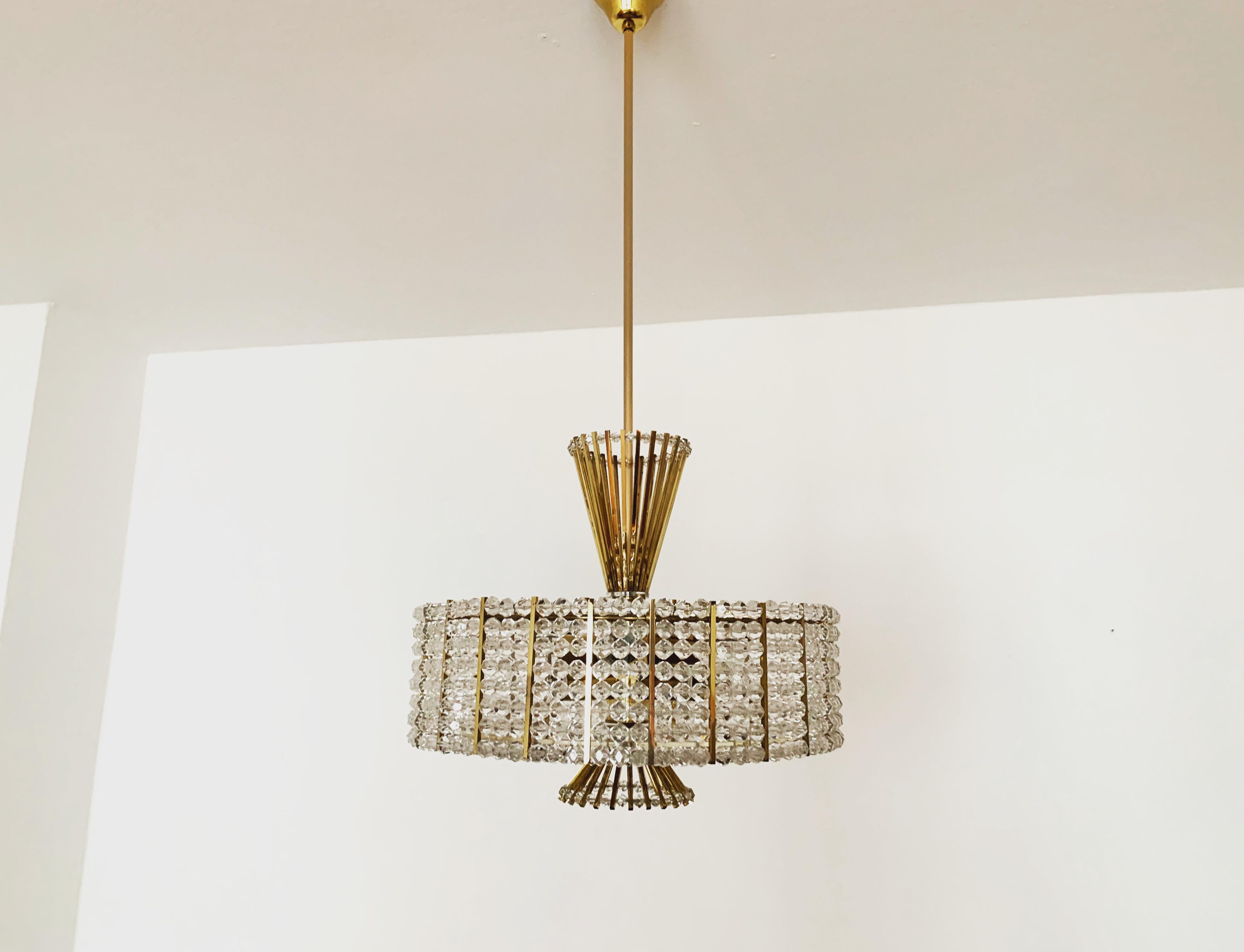 Metallo Lampadario in acrilico in vendita