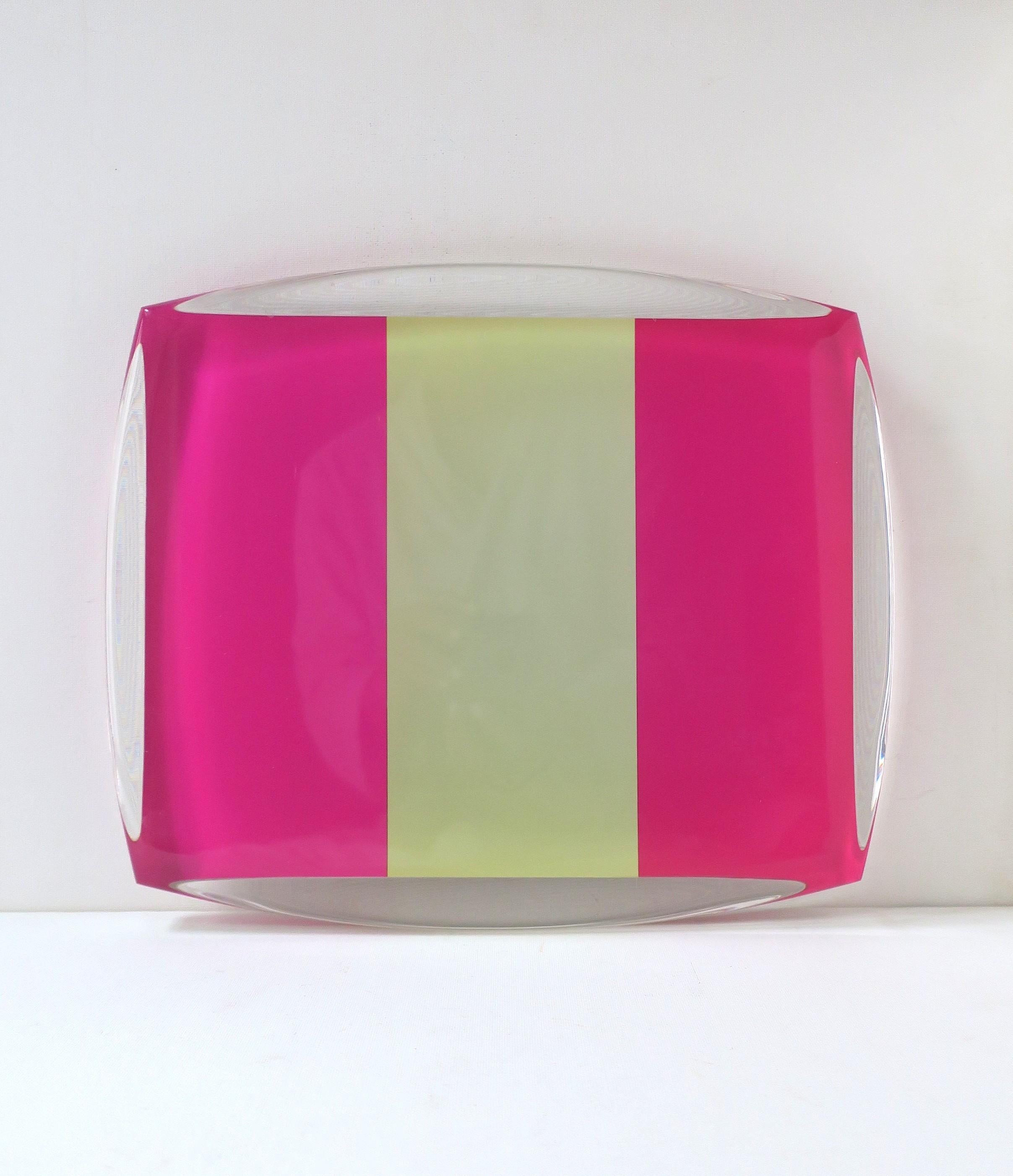 Acrylique Oeuvre d'art contemporain Art mural 2001 Signé et numéroté en vente 4