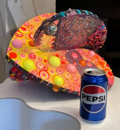 Acrylic, Epoxy Resin "Love Sculpture", Artists Michael Gitter and Jillian Whelan