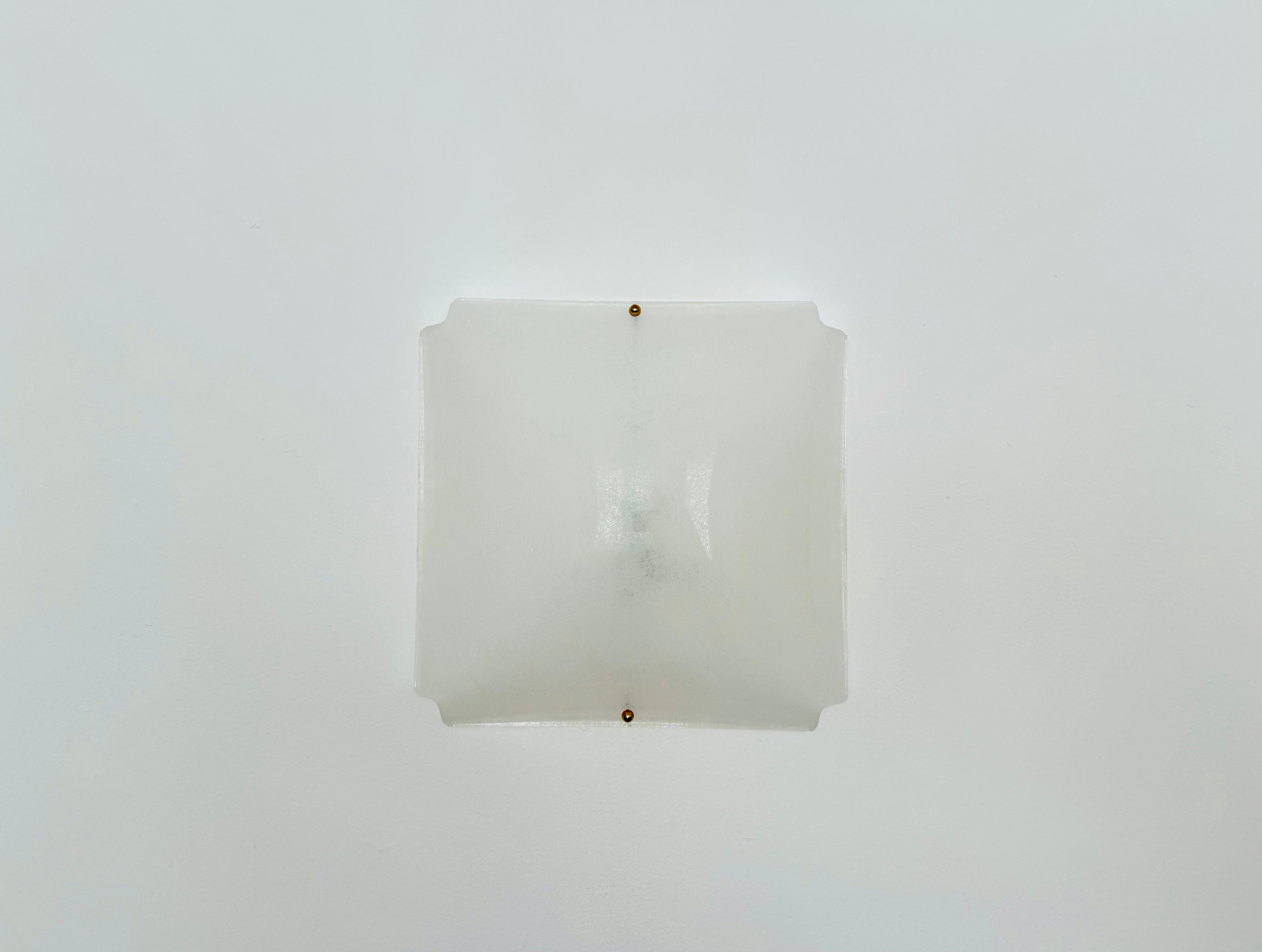 Acrylic Flush Lamp In Good Condition For Sale In München, DE