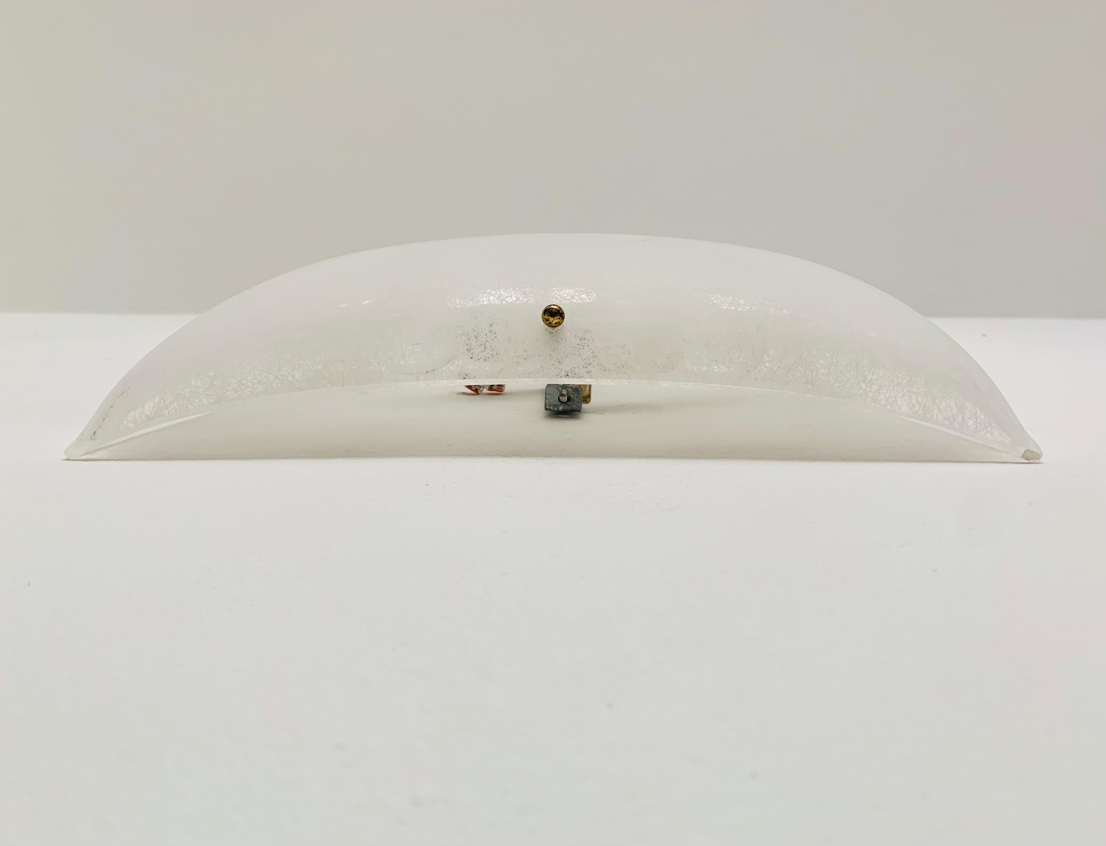 Lampe affleurante en acrylique Bon état - En vente à München, DE