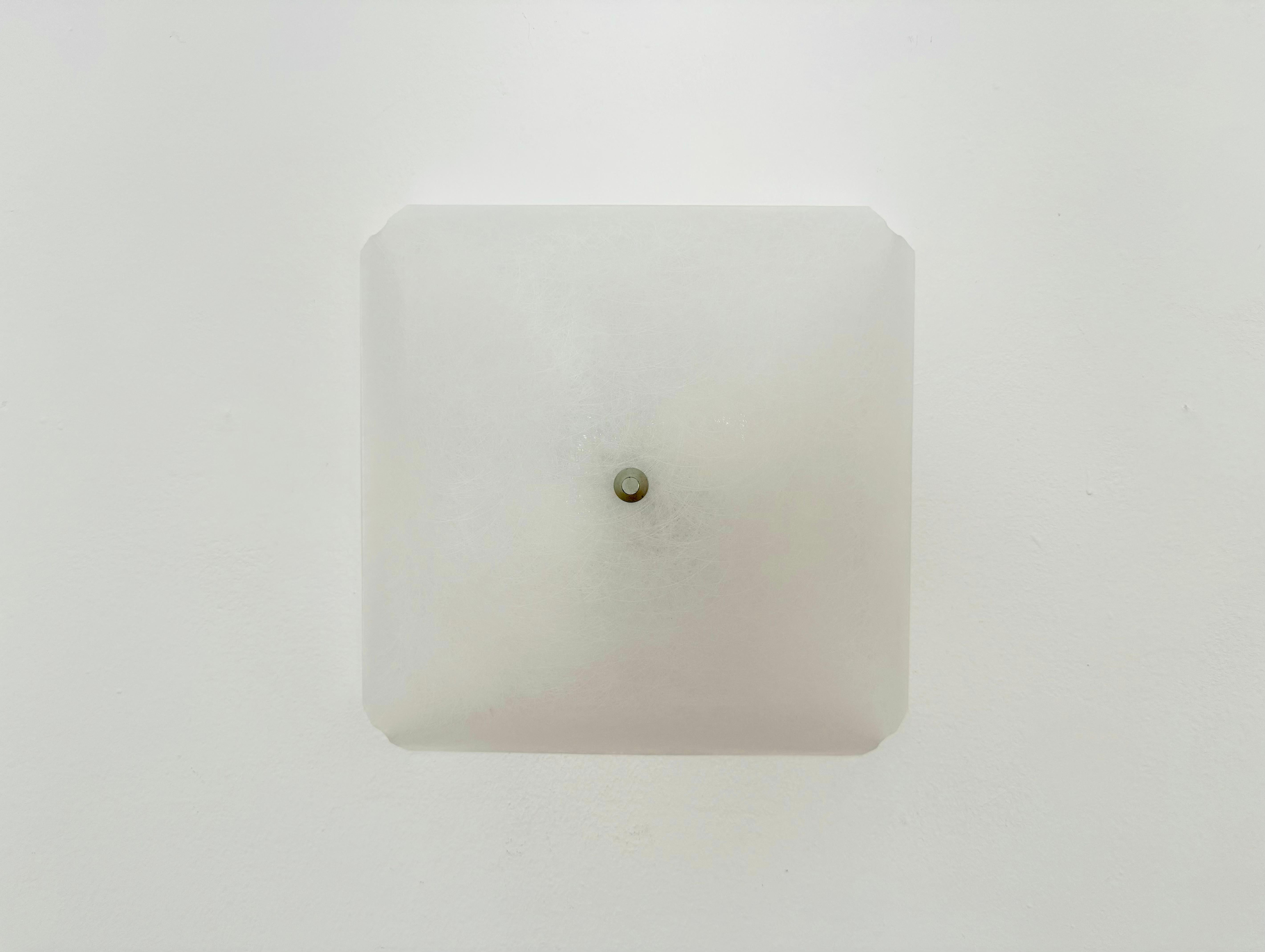 Mid-20th Century Acrylic Flush Lamp For Sale
