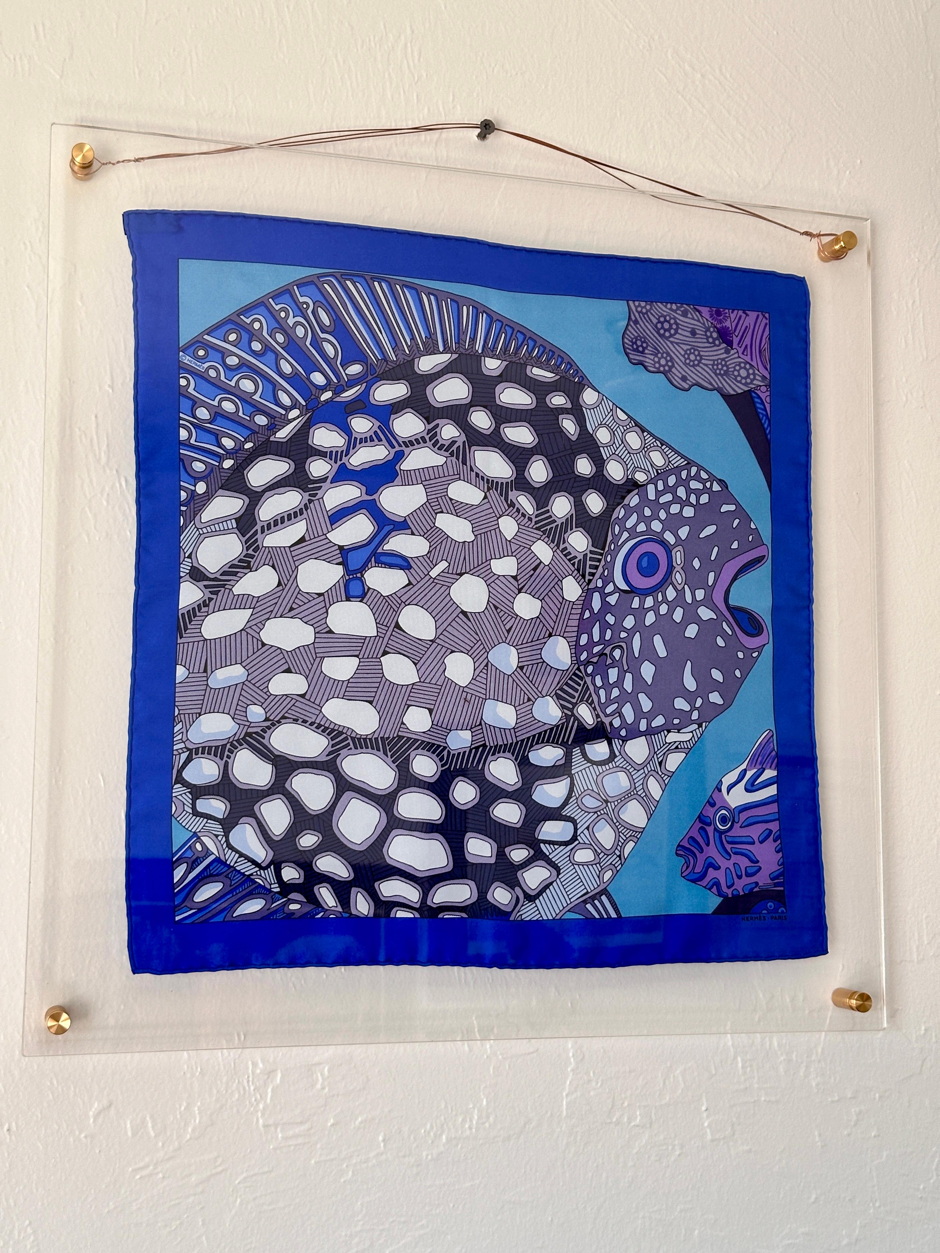 French Acrylic Framed Hermes 