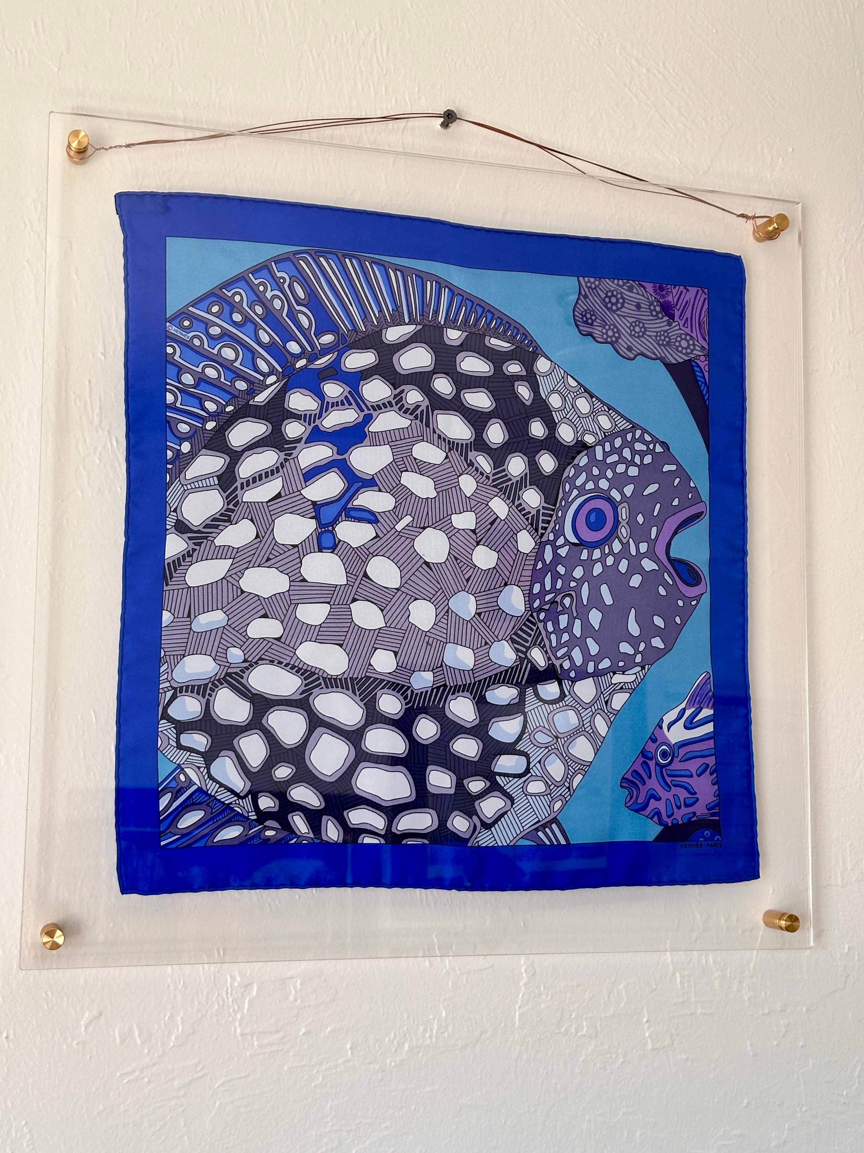 Hand-Crafted Acrylic Framed Hermes 