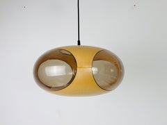 Acrylglas-Hängelampe von Luigi Colani, 1970er Jahre