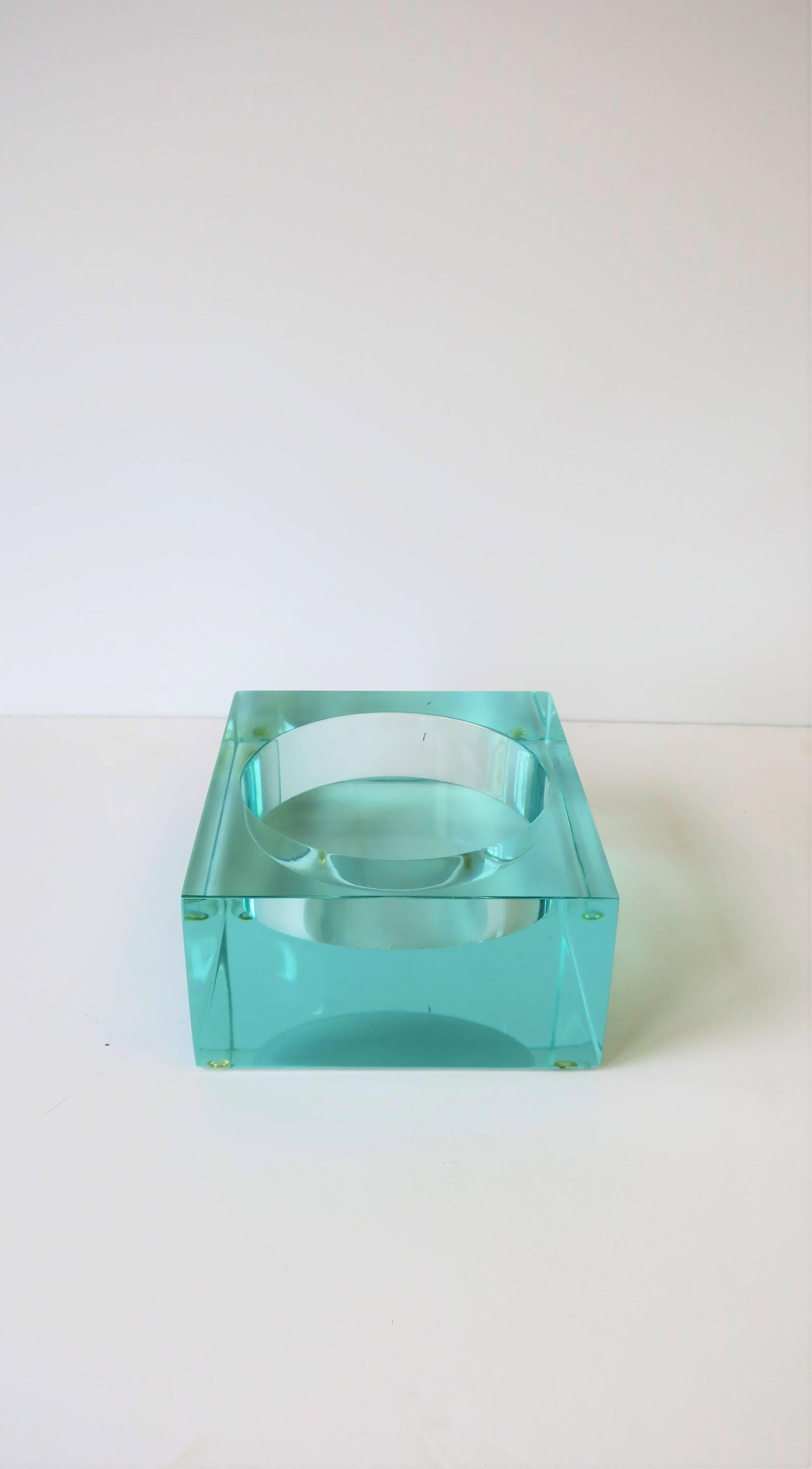 Acrylic Glass Bowl or Vide-Poche Catchall 6