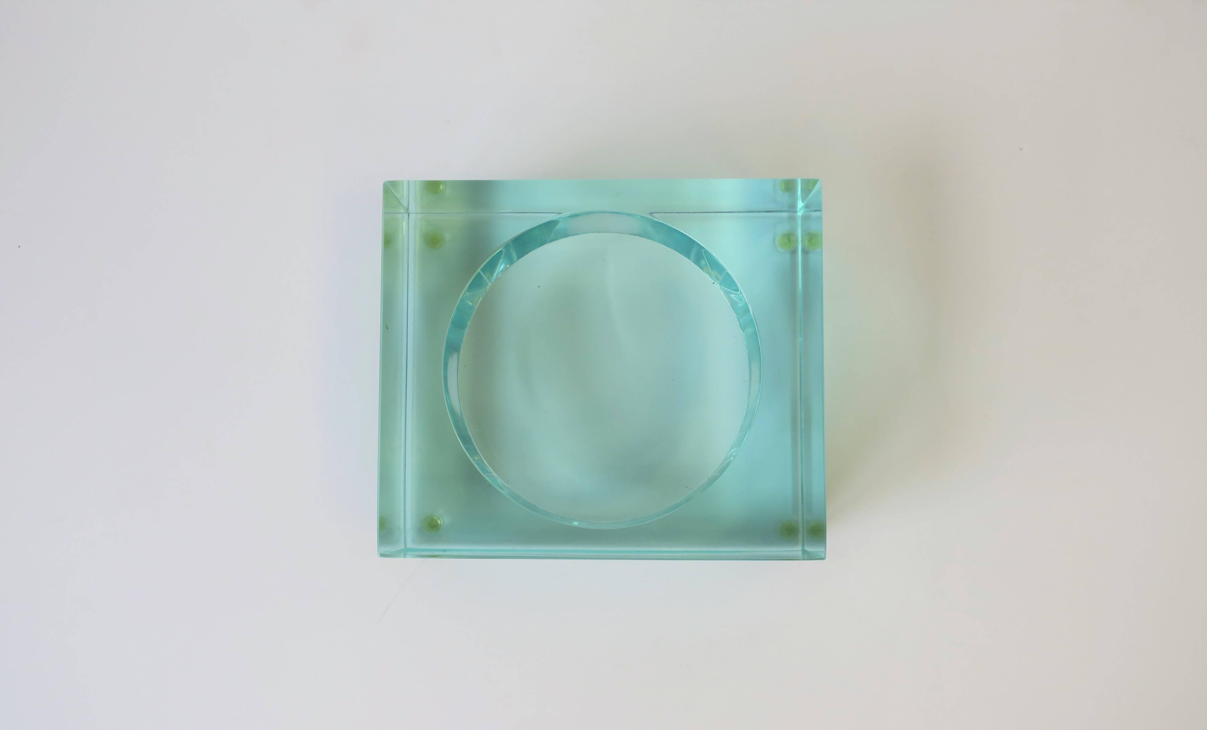 Acrylic Glass Bowl or Vide-Poche Catchall 3