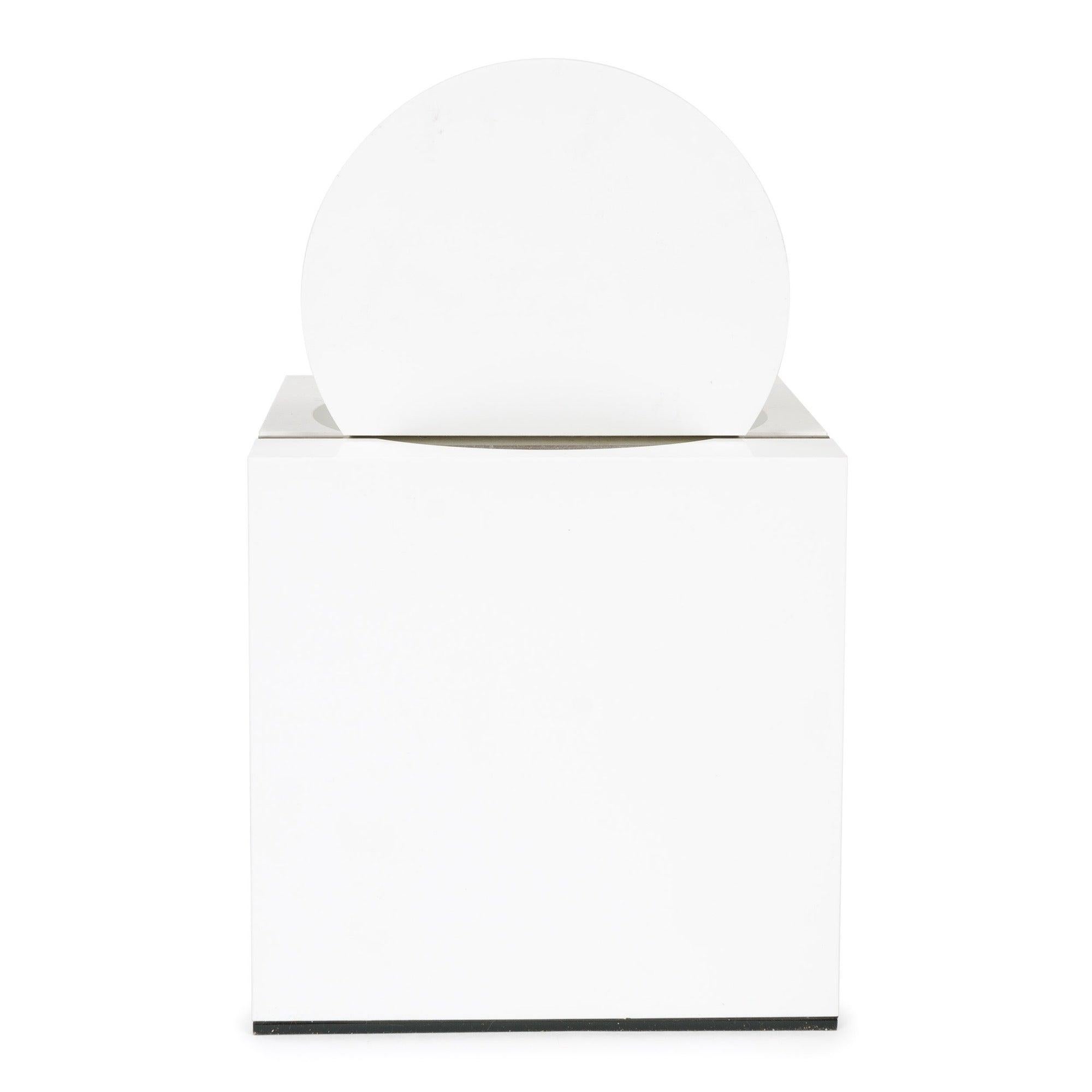 Acrylic Ice Bucket by OPI Milano for Cini & Nils In Fair Condition For Sale In Sagaponack, NY