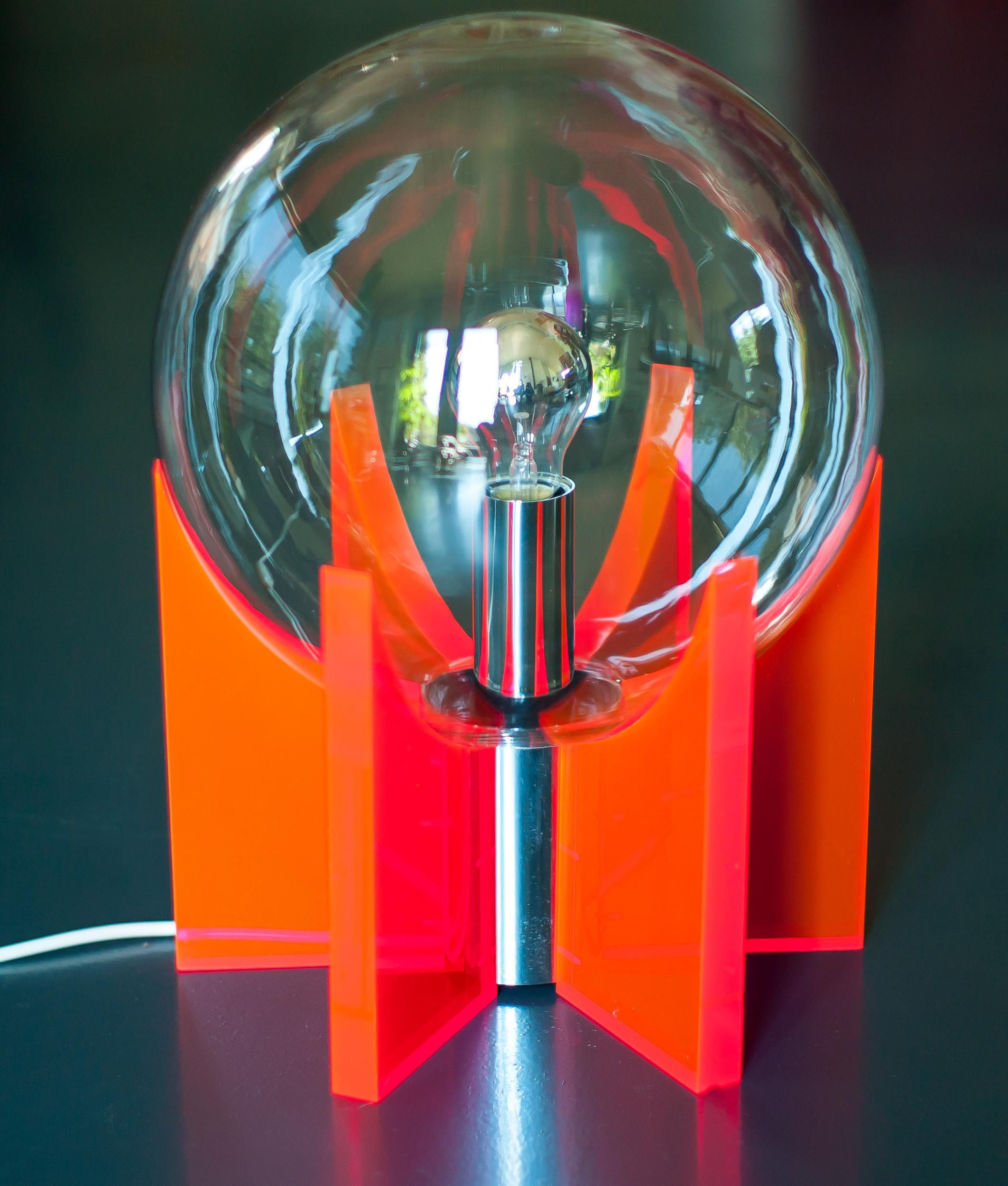 Lampe en acrylique « King Sun » en vente 2