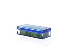 Acrylic Lagoon Shorty Box by Alexandra Von Furstenberg