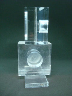 Mid Century / Modern -  Acrylic / Lucite Sculpture Abstract, 1960s