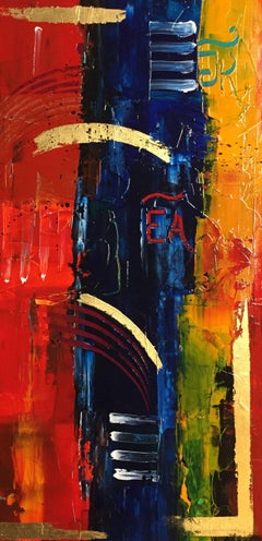 Acrylic on Canvas by French Artist Serge Lefox