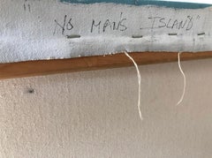 Acrylique sur toile « No Man's Island », Betty Usdan-Zwickler, 1982