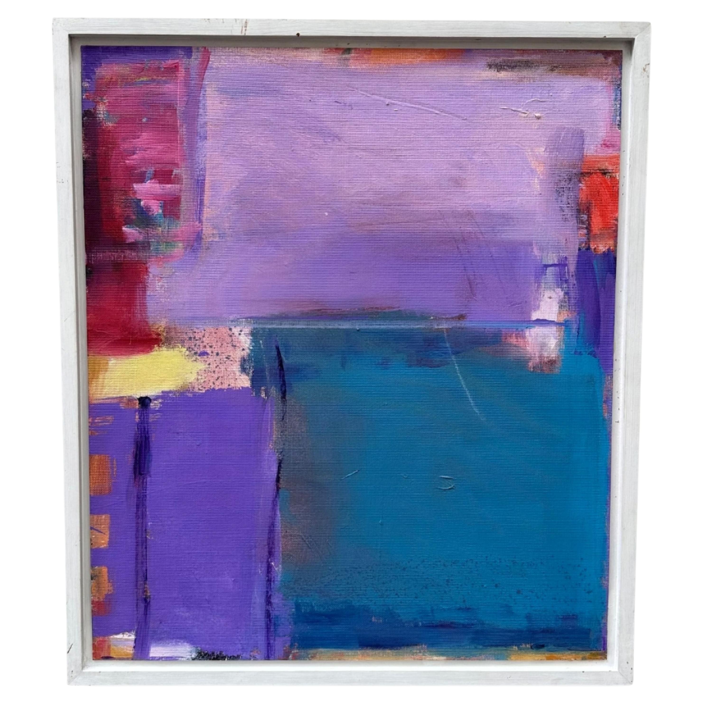 Acrylic on panel “Abstract Composition”, Lorenzo Colomo, Contemporary Art, Spain