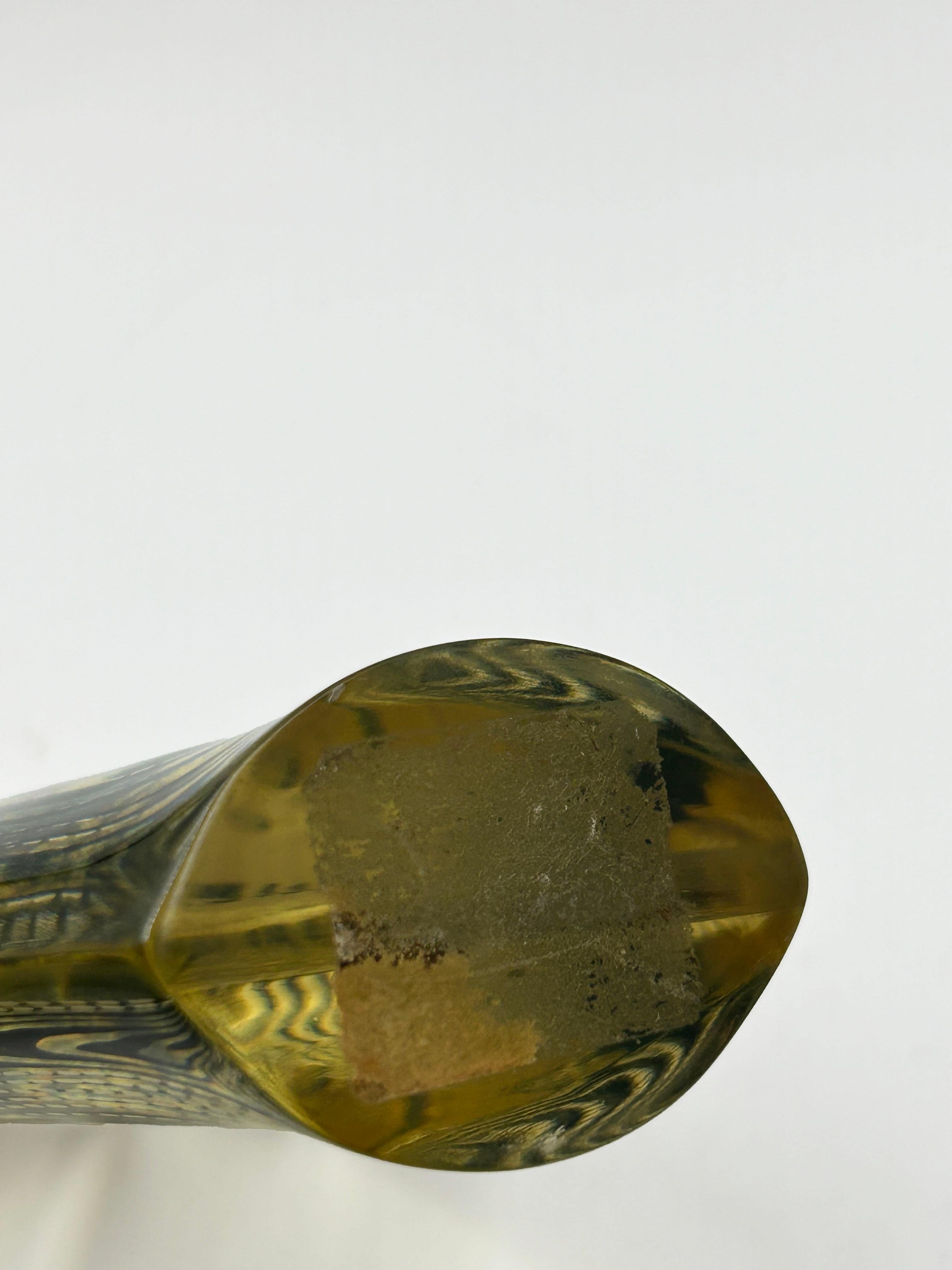 Brazilian Acrylic Owl Sculpture by Abraham Palatnik, Brazil, 1970s For Sale