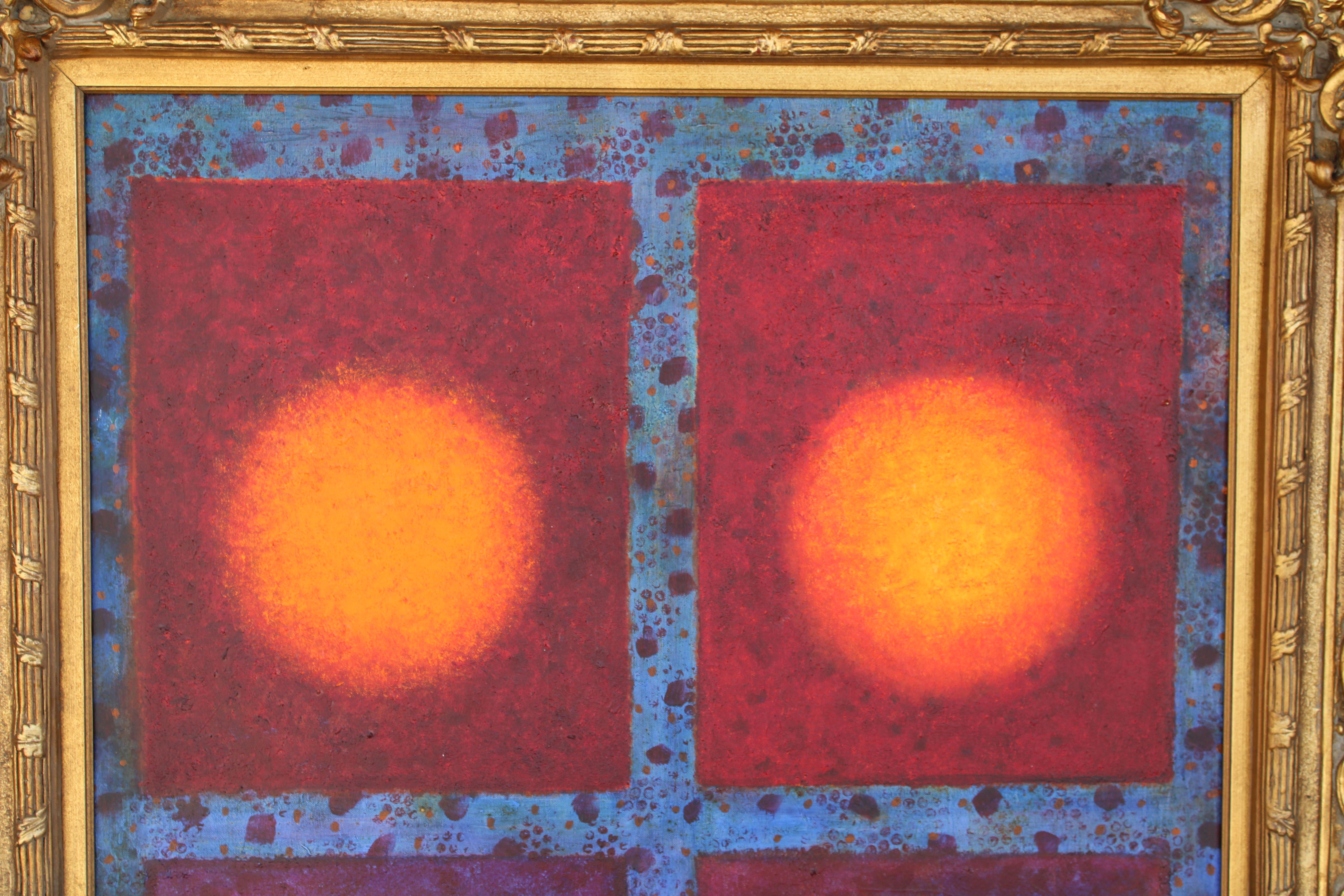 Pintura acrílica de Betty O'Hare, Meditación Moderno en venta