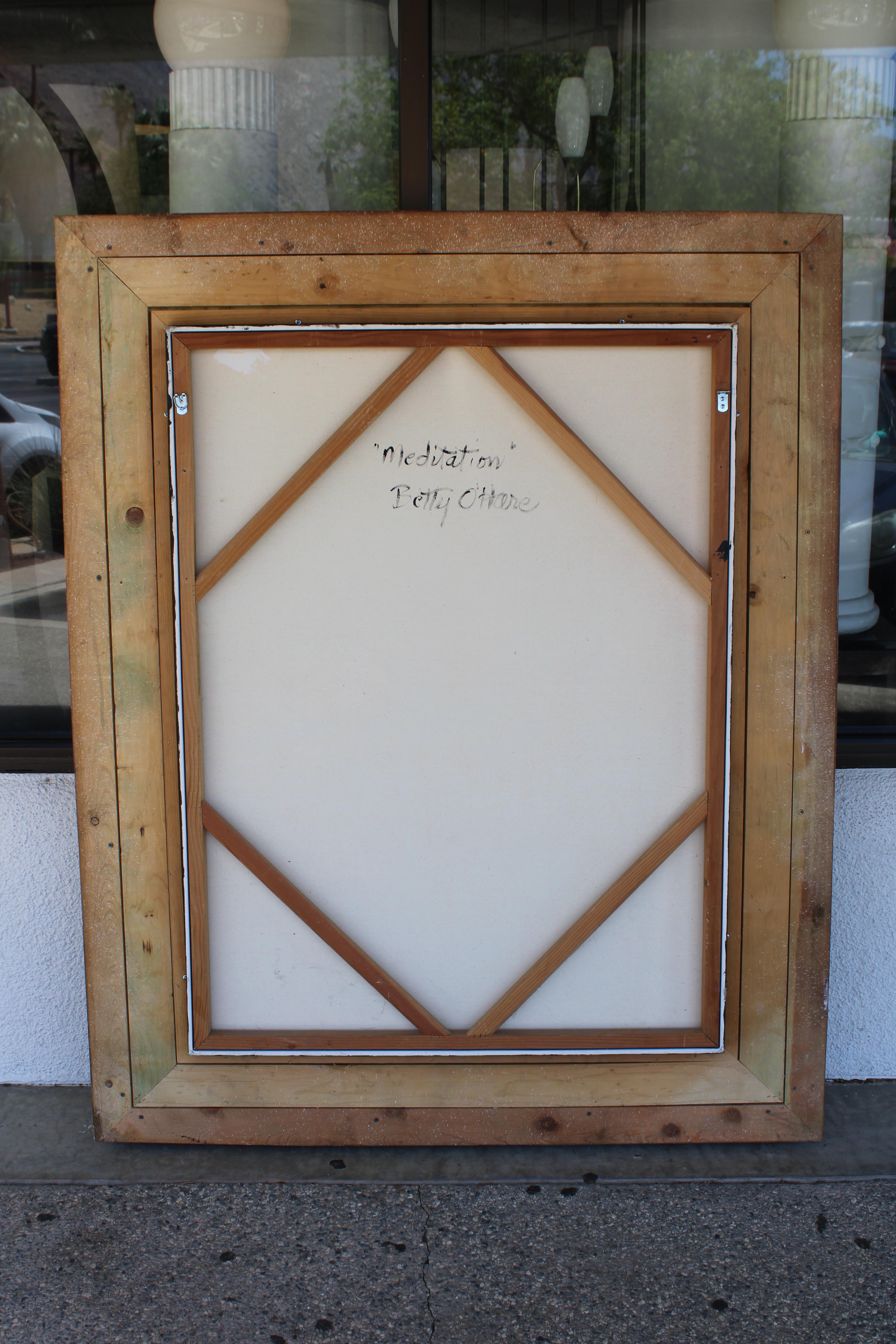 Pintura acrílica de Betty O'Hare, Meditación Acrílico en venta