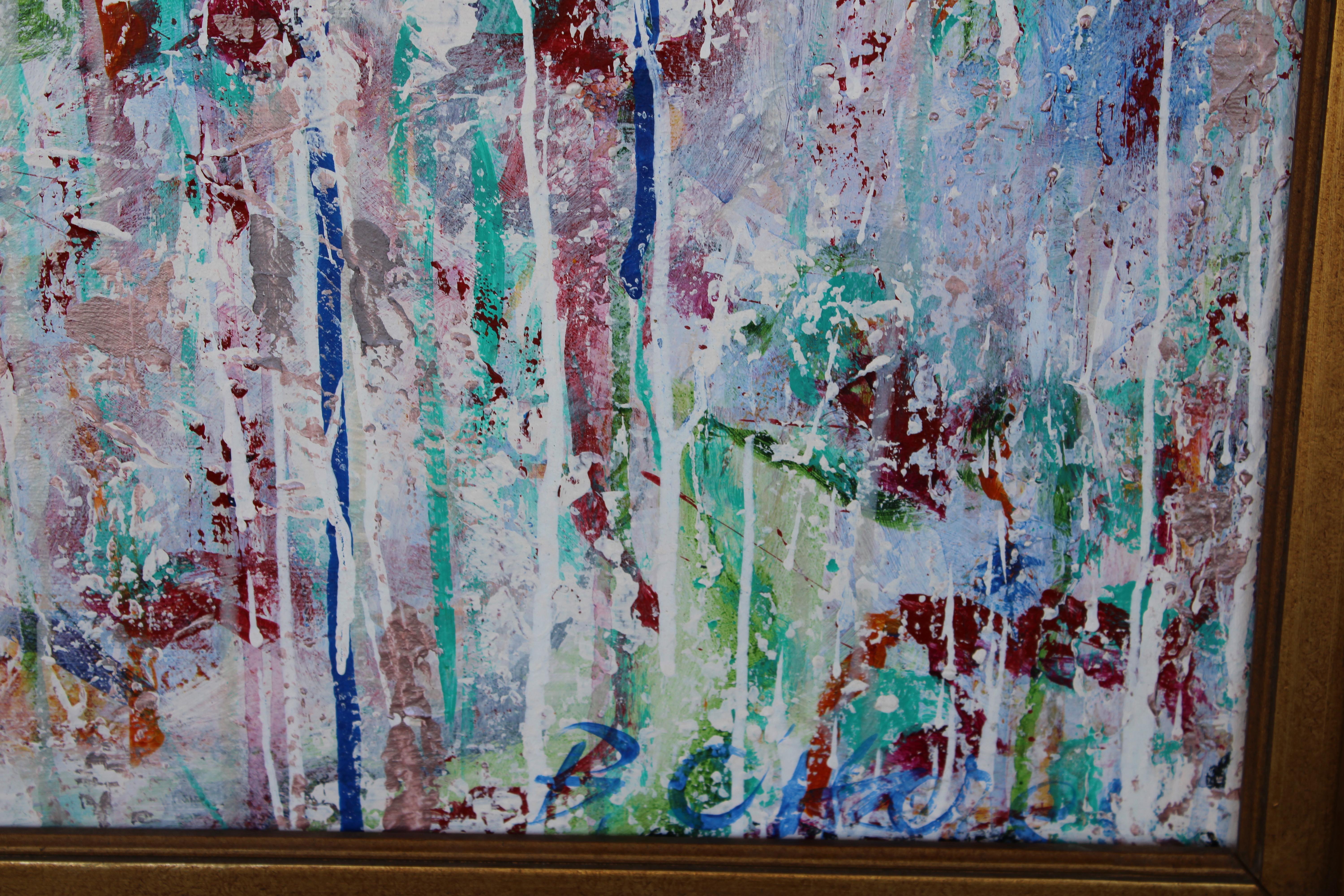 Moderne Peinture acrylique de Betty O'Hare, Lumière du matin en vente
