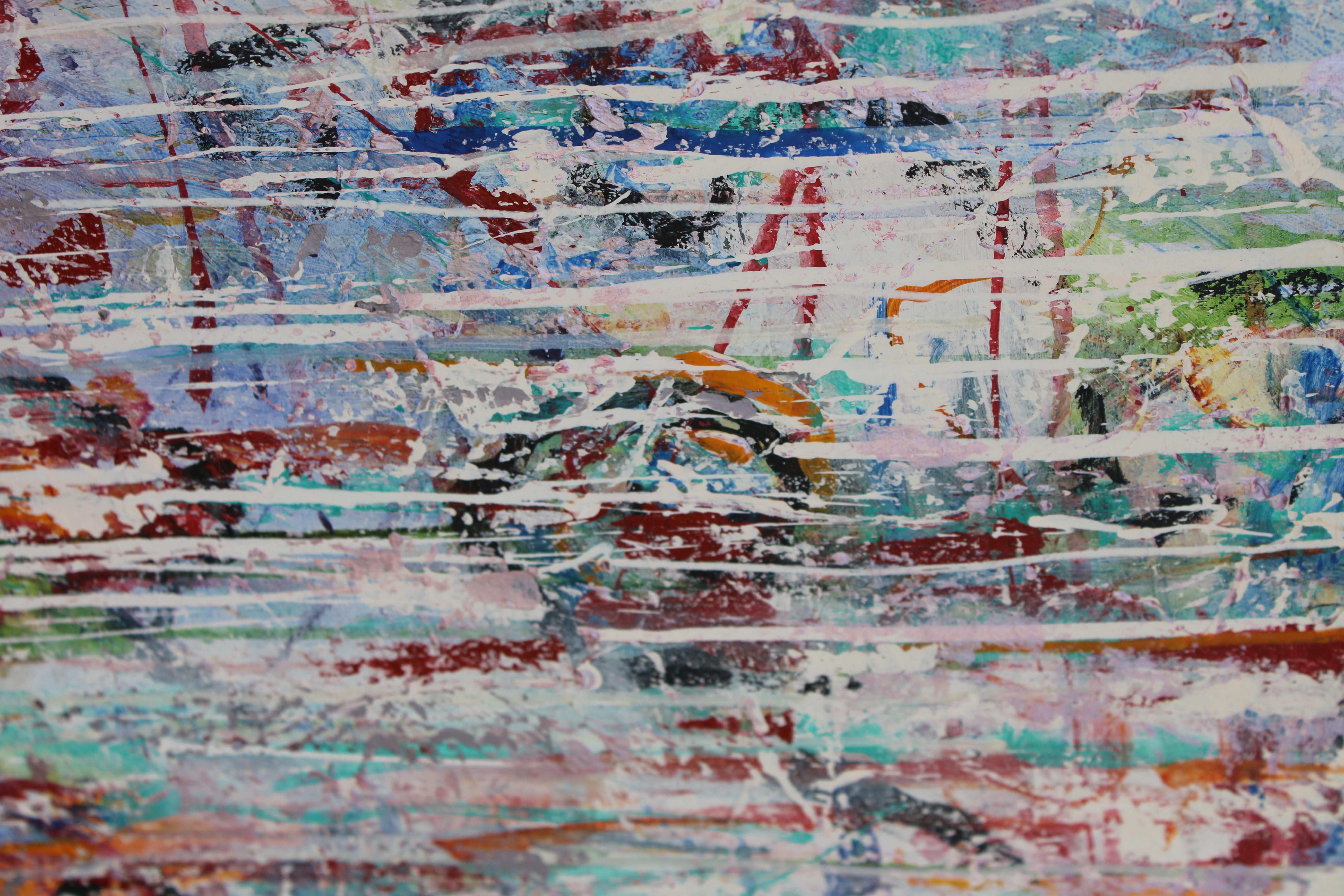 XXIe siècle et contemporain Peinture acrylique de Betty O'Hare, Lumière du matin en vente
