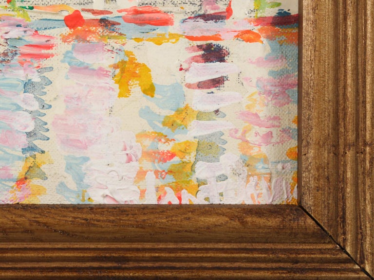 Acrylic Painting by the French Artist Roland David, Signed at 1stDibs